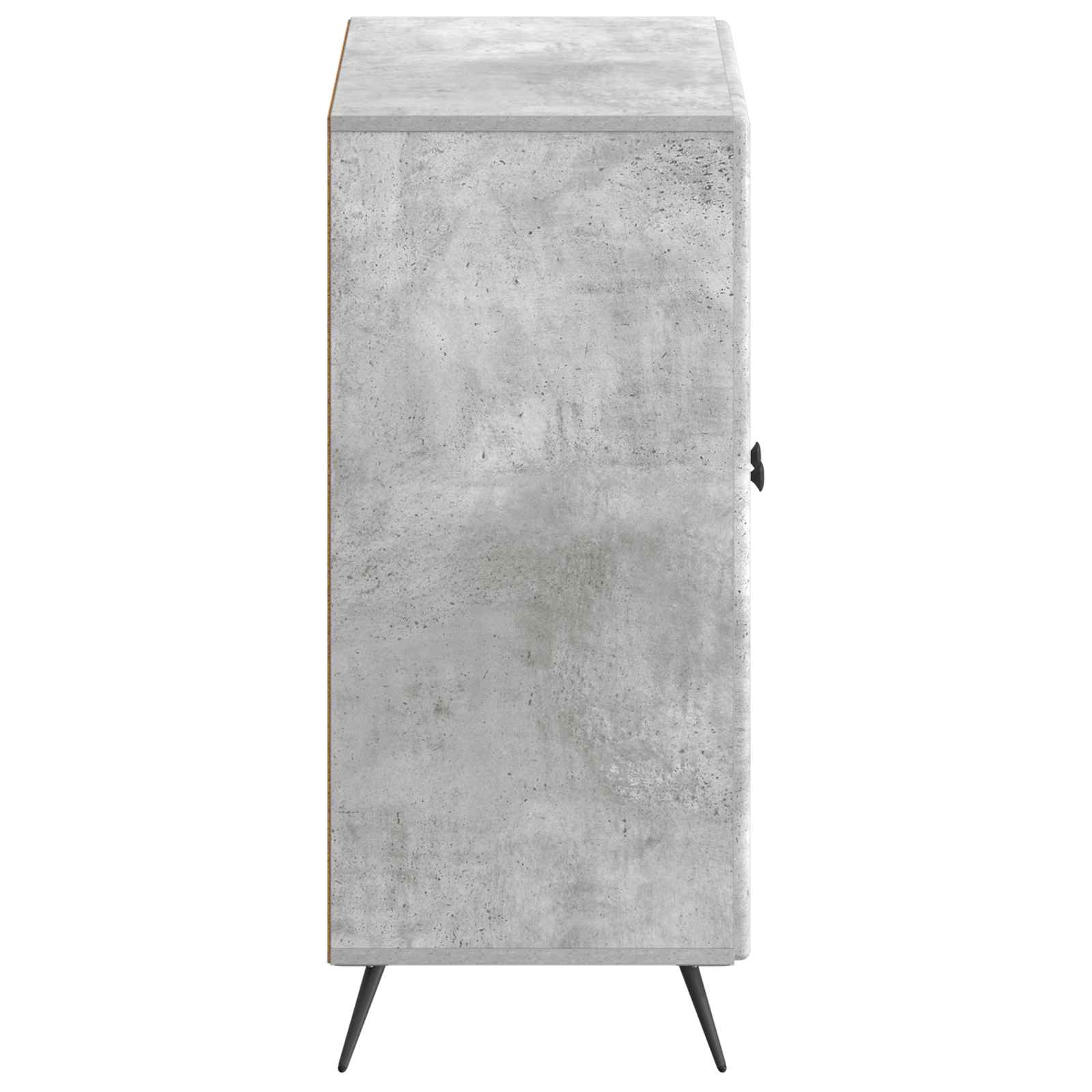 Schoenenkast BREDA 59,5 x 39,5 x 90 cm Bewerkt hout Betongrijs is nu te koop bij PeponiXL, paradijselijk wonen!