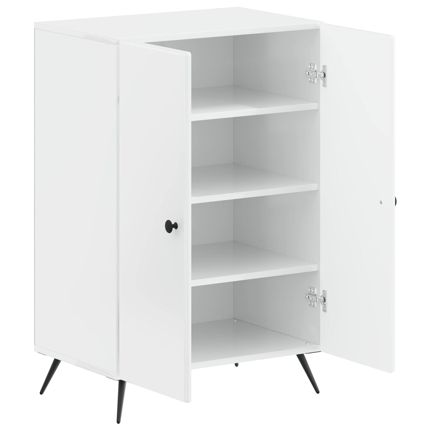 Schoenenkast BREDA 59,5 x 39,5 x 90 cm Bewerkt hout is nu te koop bij PeponiXL, paradijselijk wonen!