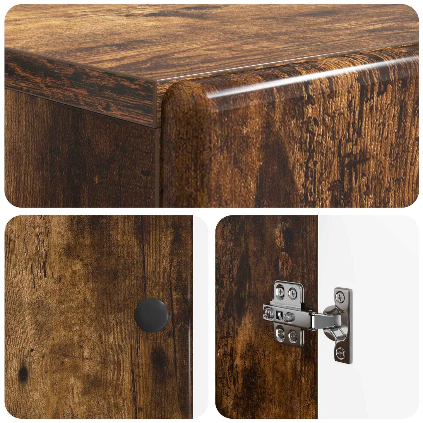 Schoenenkast BREDA 59,5 x 39,5 x 90 cm Bewerkt hout is nu te koop bij PeponiXL, paradijselijk wonen!