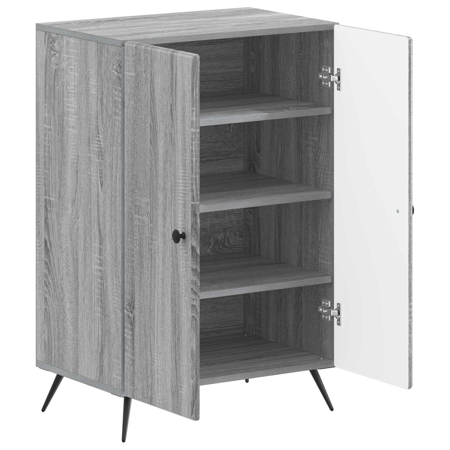 Schoenenkast BREDA 59,5 x 39,5 x 90 cm Bewerkt hout is nu te koop bij PeponiXL, paradijselijk wonen!