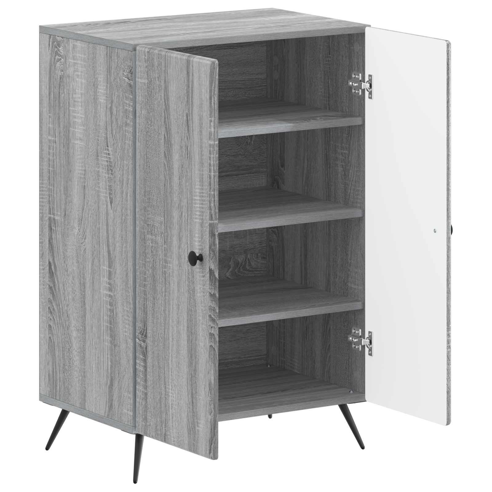 Schoenenkast BREDA 59,5 x 39,5 x 90 cm Bewerkt hout is nu te koop bij PeponiXL, paradijselijk wonen!