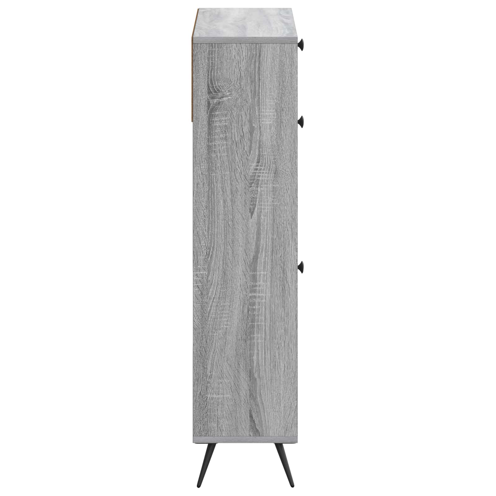 Schoenenkast BREDA 78 x 24 x 103 cm Bewerkt hout Grijs Sonoma is nu te koop bij PeponiXL, paradijselijk wonen!