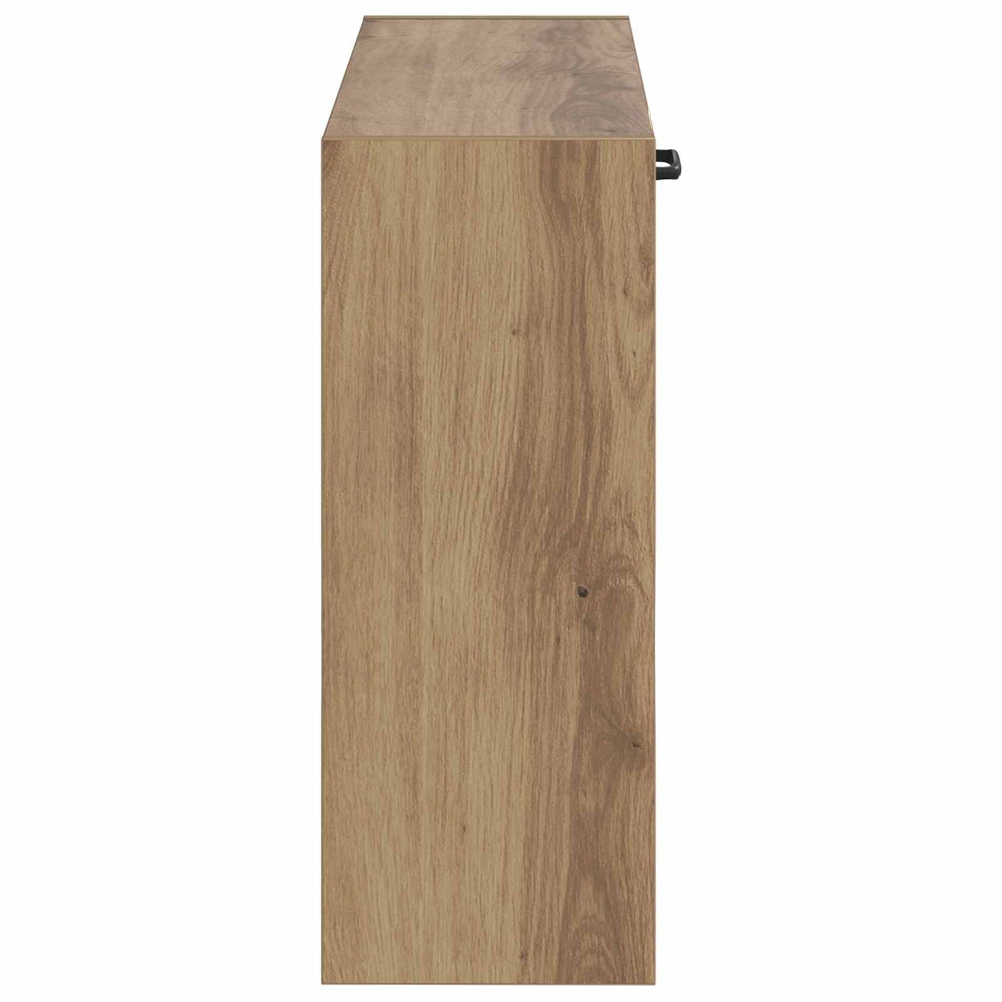 Wandgemonteerde Schoenkast UTRECHT 71 x 17 x 43 cm Bewerkt hout is nu te koop bij PeponiXL, paradijselijk wonen!