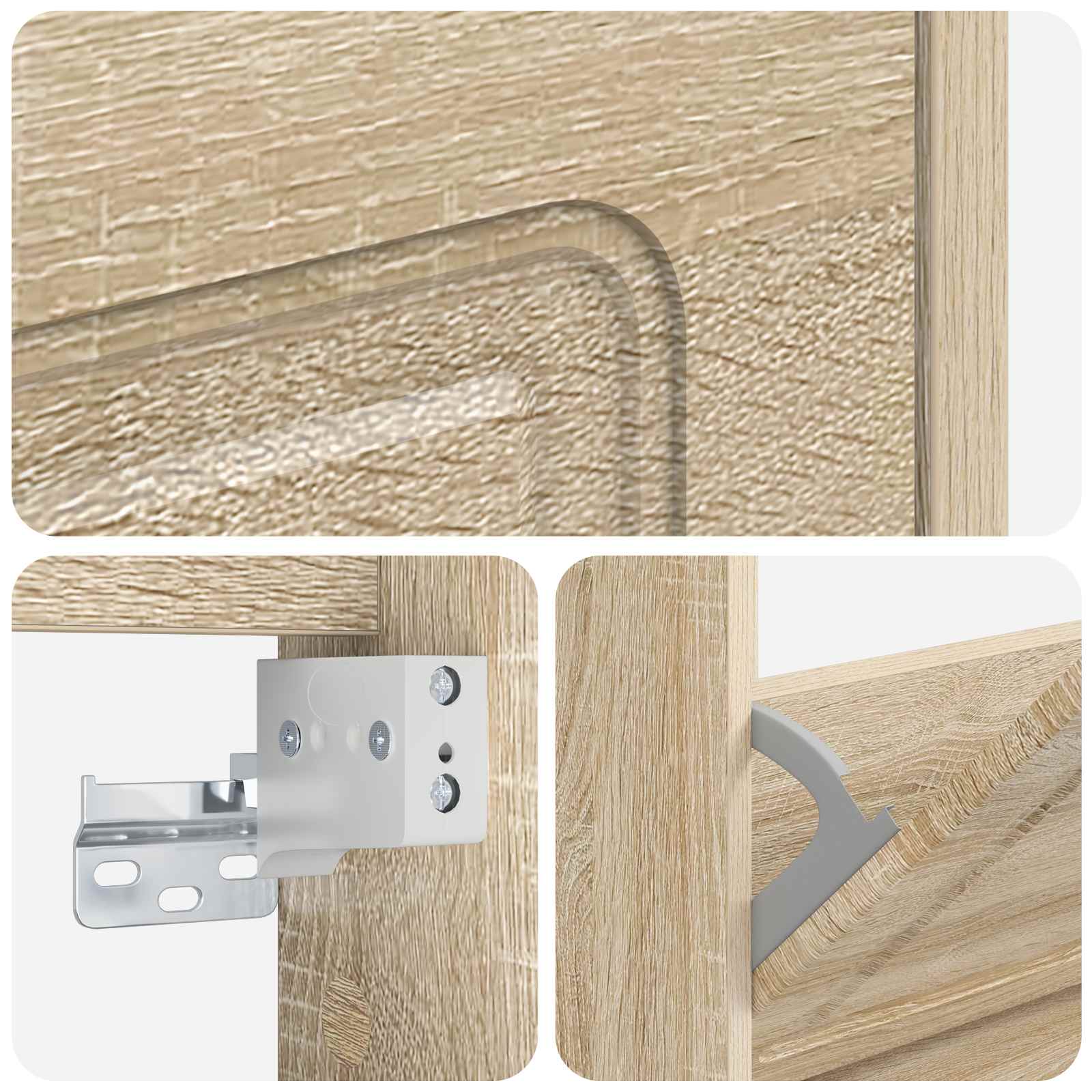 Wandgemonteerde Schoenkast UTRECHT 71 x 17 x 86 cm Bewerkt hout is nu te koop bij PeponiXL, paradijselijk wonen!