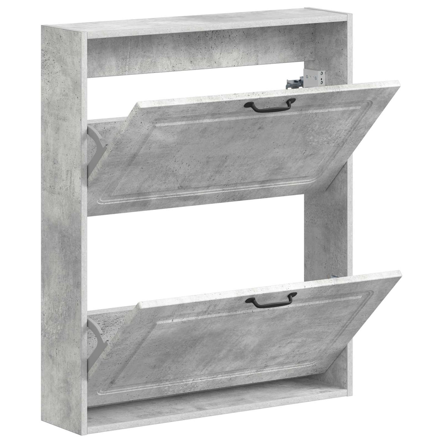 Wandgemonteerde Schoenkast UTRECHT 71 x 17 x 86 cm Bewerkt hout is nu te koop bij PeponiXL, paradijselijk wonen!
