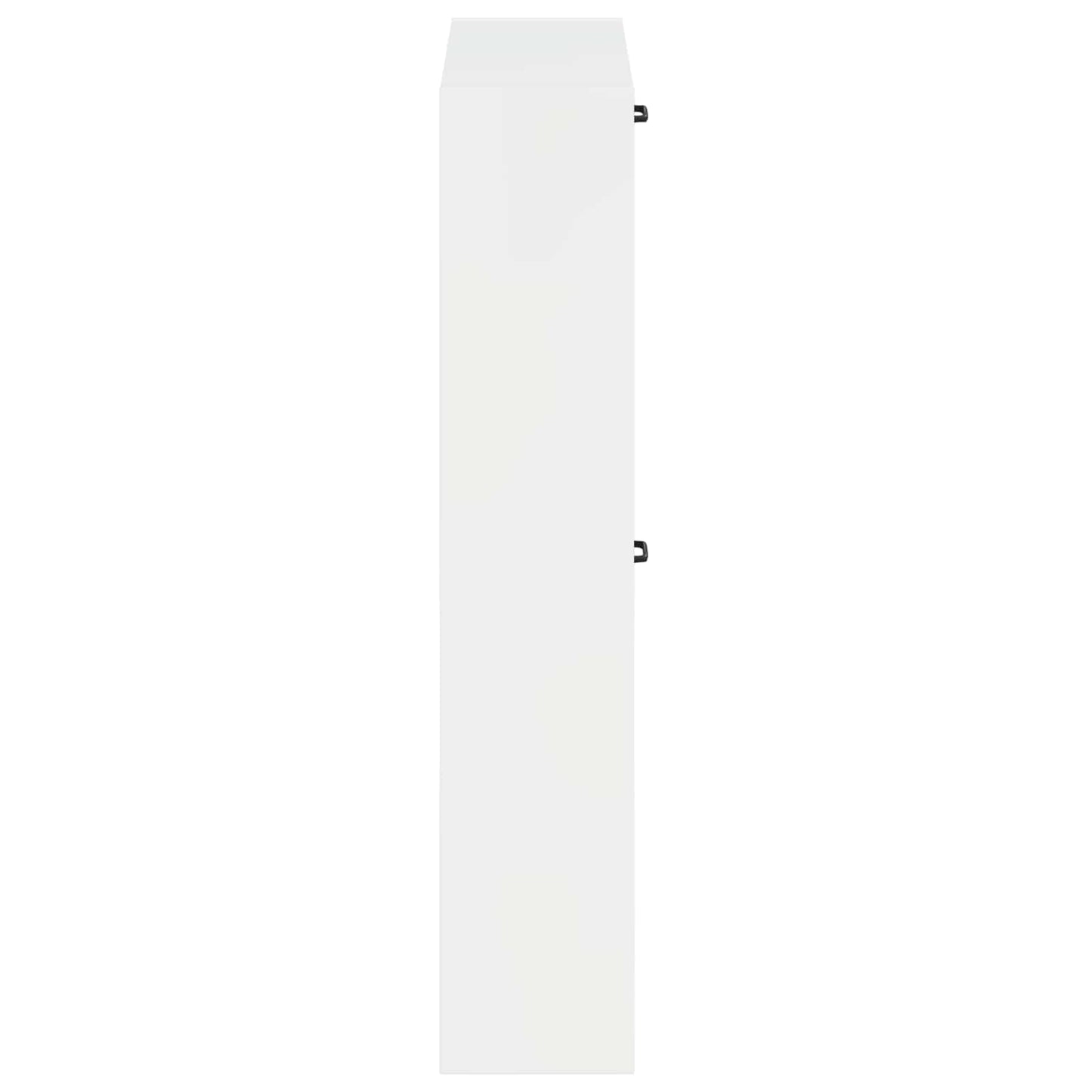 Wandgemonteerde Schoenkast UTRECHT 71 x 17 x 86 cm Bewerkt hout is nu te koop bij PeponiXL, paradijselijk wonen!