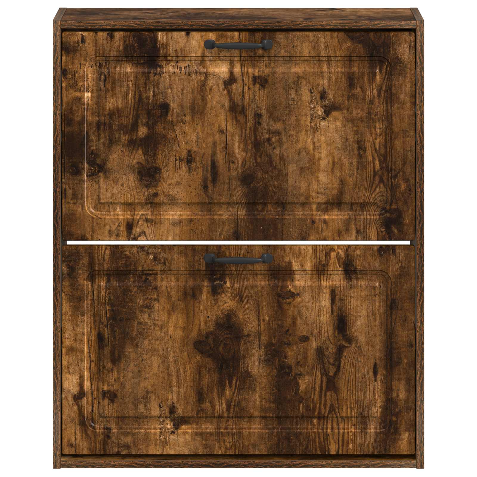 Wandgemonteerde Schoenkast UTRECHT 71 x 17 x 86 cm Bewerkt hout is nu te koop bij PeponiXL, paradijselijk wonen!