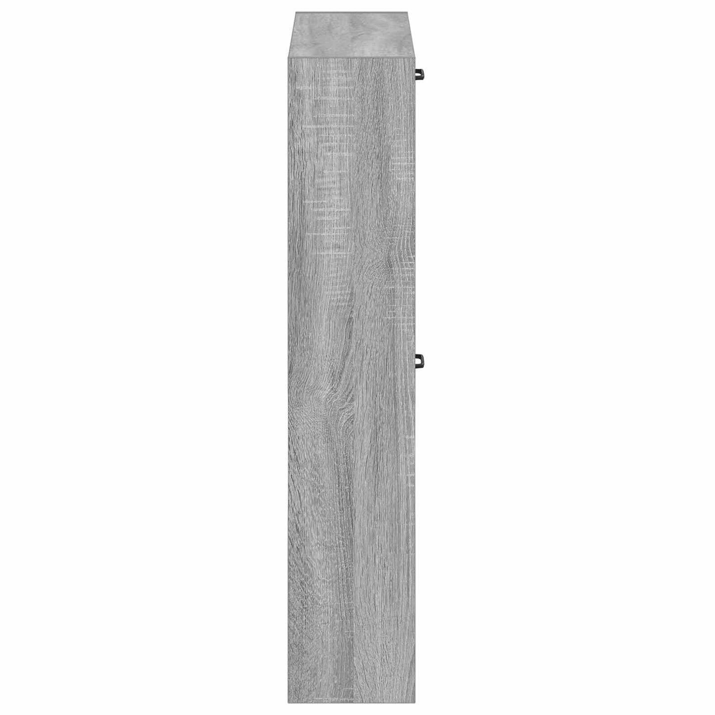 Wandgemonteerde Schoenkast UTRECHT 71 x 17 x 86 cm Bewerkt hout is nu te koop bij PeponiXL, paradijselijk wonen!