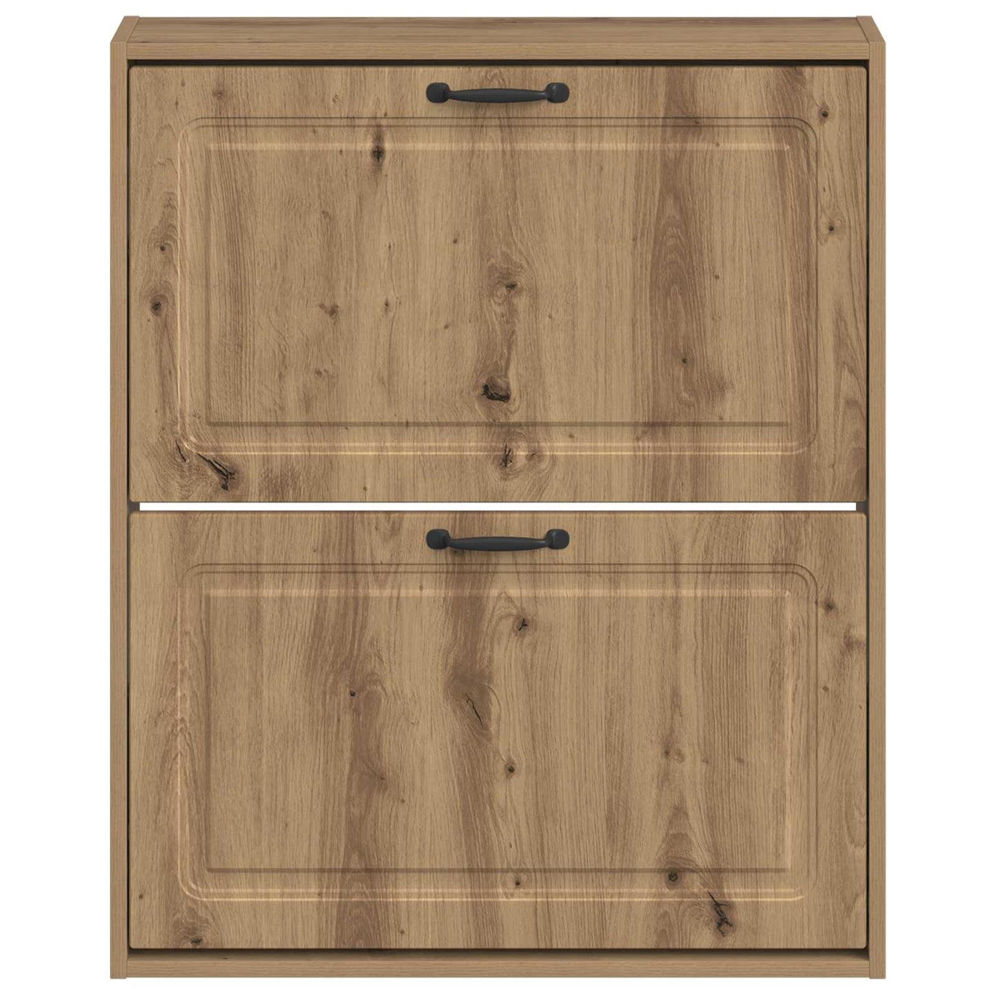 Wandgemonteerde Schoenkast UTRECHT 71 x 17 x 86 cm Bewerkt hout is nu te koop bij PeponiXL, paradijselijk wonen!