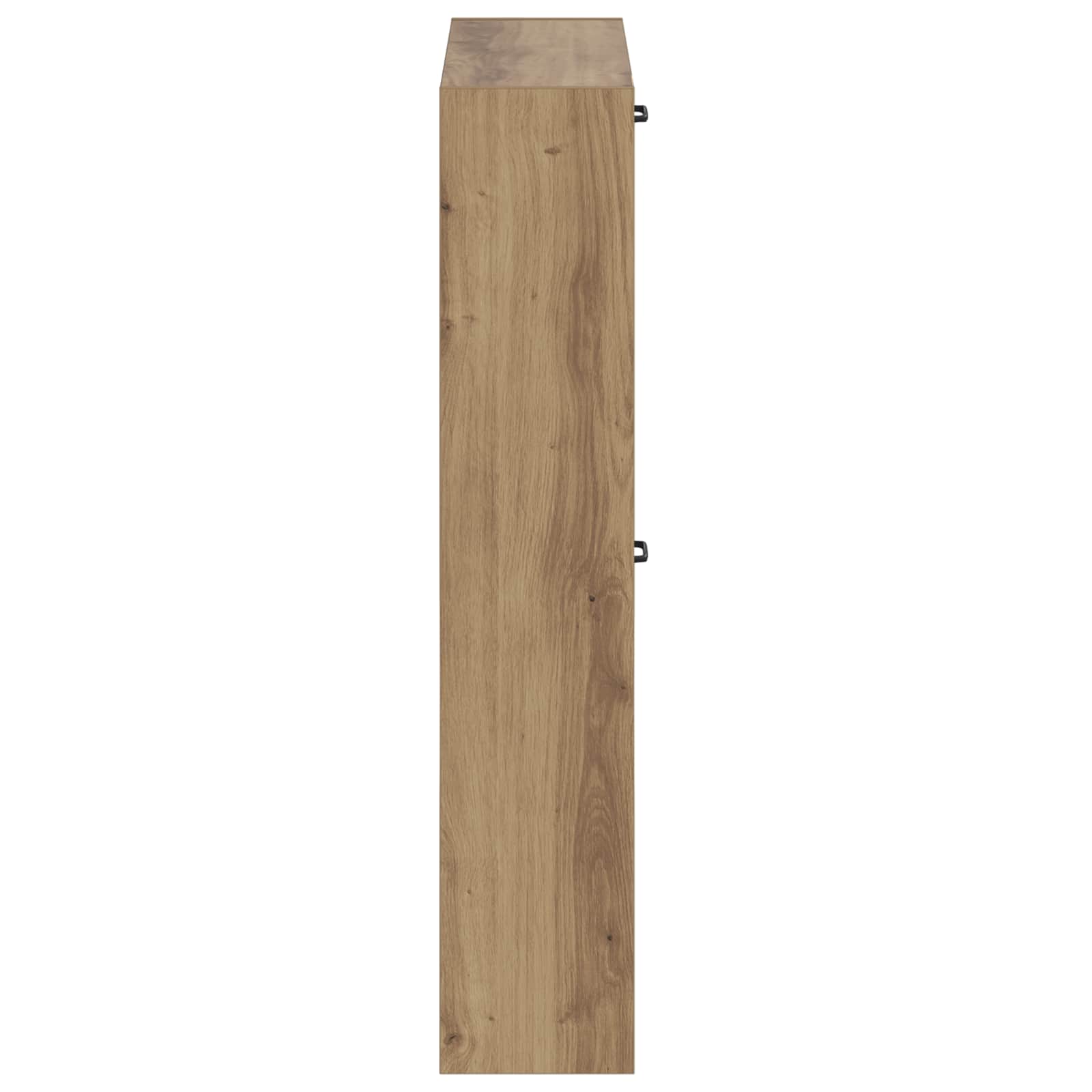 Wandgemonteerde Schoenkast UTRECHT 71 x 17 x 86 cm Bewerkt hout is nu te koop bij PeponiXL, paradijselijk wonen!