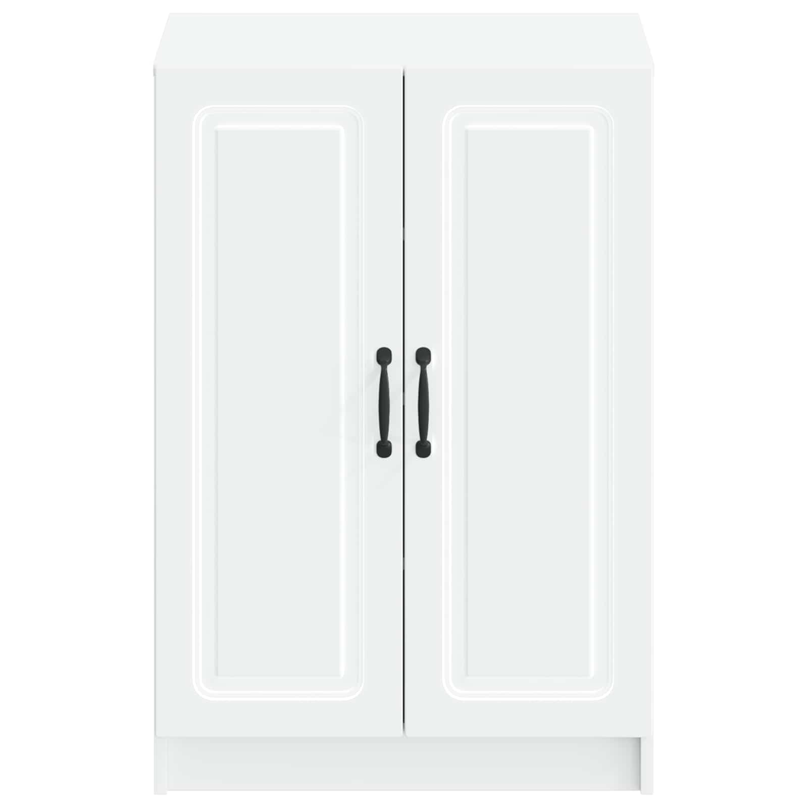 Schoenenkast UTRECHT 59,5 x 39,5 x 87 cm Bewerkt hout Wit is nu te koop bij PeponiXL, paradijselijk wonen!