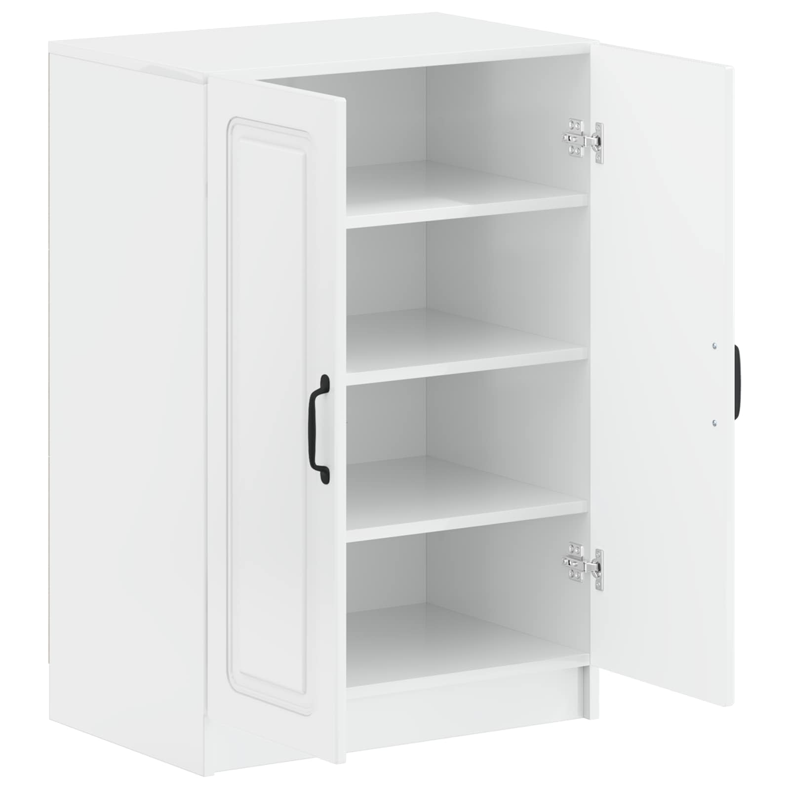 Schoenenkast UTRECHT 59,5 x 39,5 x 87 cm Bewerkt hout is nu te koop bij PeponiXL, paradijselijk wonen!