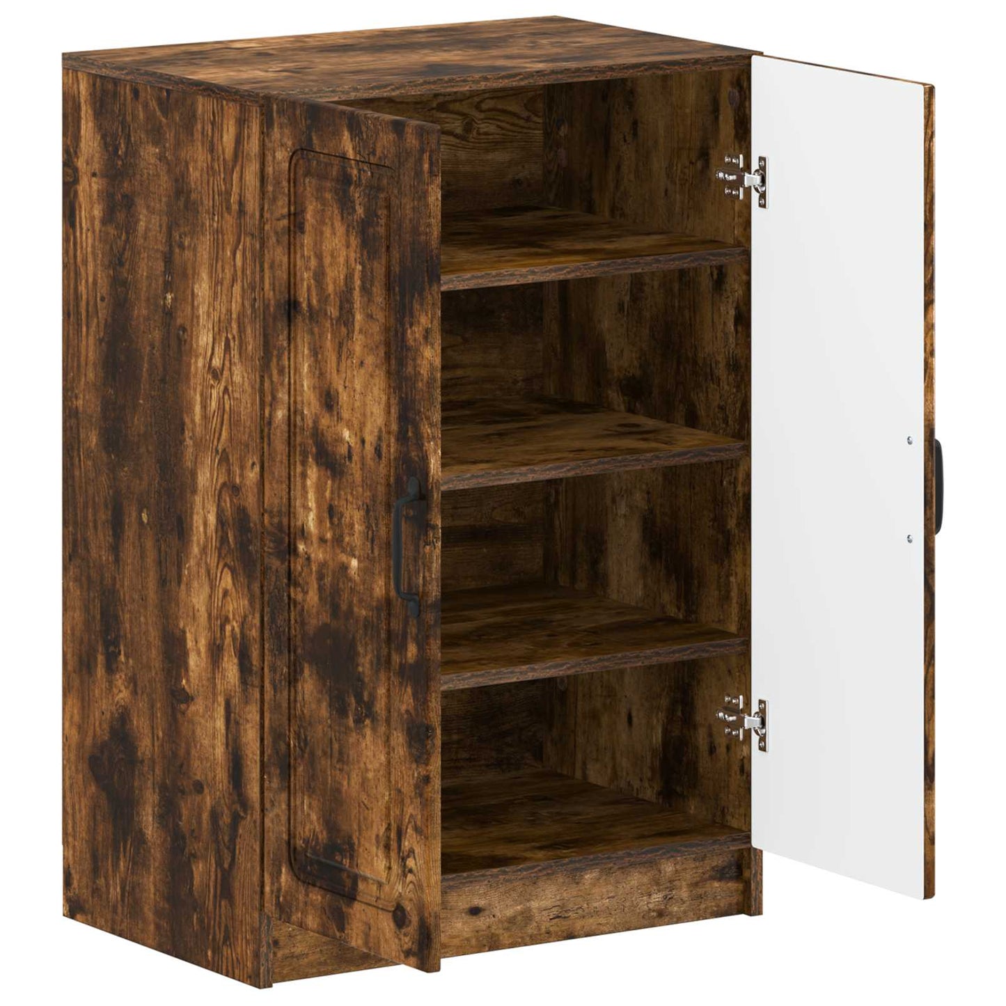 Schoenenkast UTRECHT 59,5 x 39,5 x 87 cm Bewerkt hout is nu te koop bij PeponiXL, paradijselijk wonen!