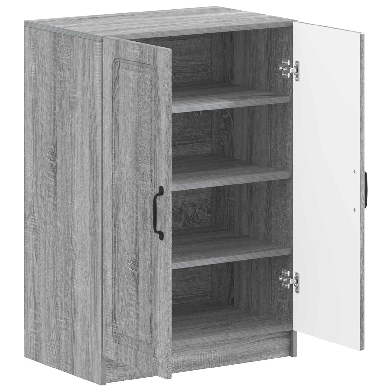 Schoenenkast UTRECHT 59,5 x 39,5 x 87 cm Bewerkt hout is nu te koop bij PeponiXL, paradijselijk wonen!