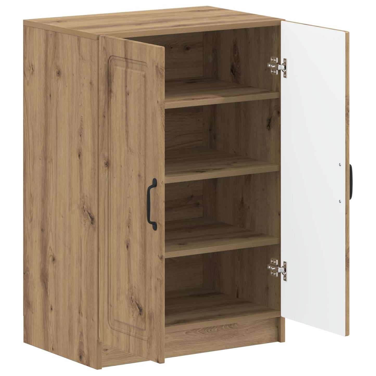 Schoenenkast UTRECHT 59,5 x 39,5 x 87 cm Bewerkt hout is nu te koop bij PeponiXL, paradijselijk wonen!