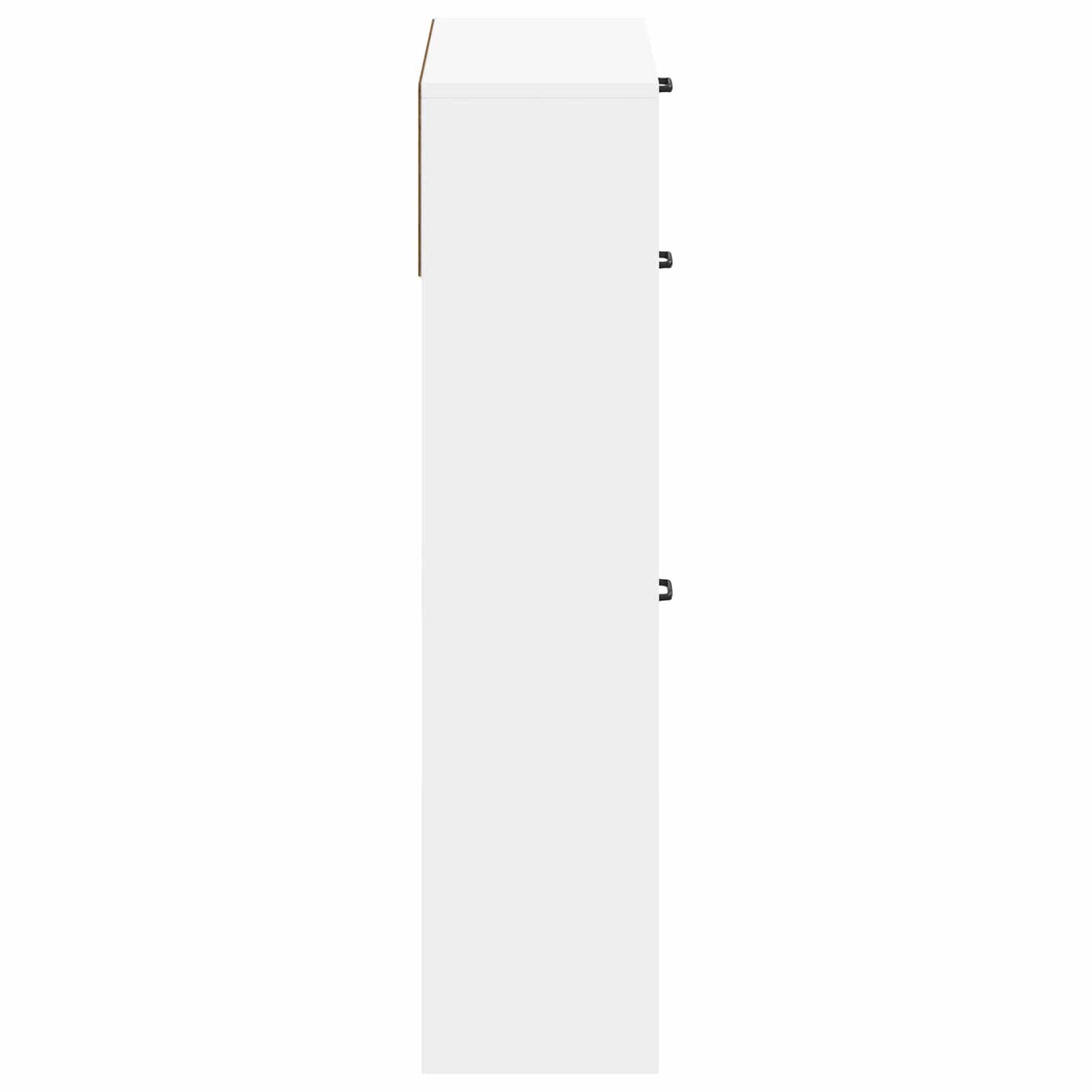 Schoenenkast UTRECHT 78 x 24 x 100 cm Bewerkt hout Wit is nu te koop bij PeponiXL, paradijselijk wonen!