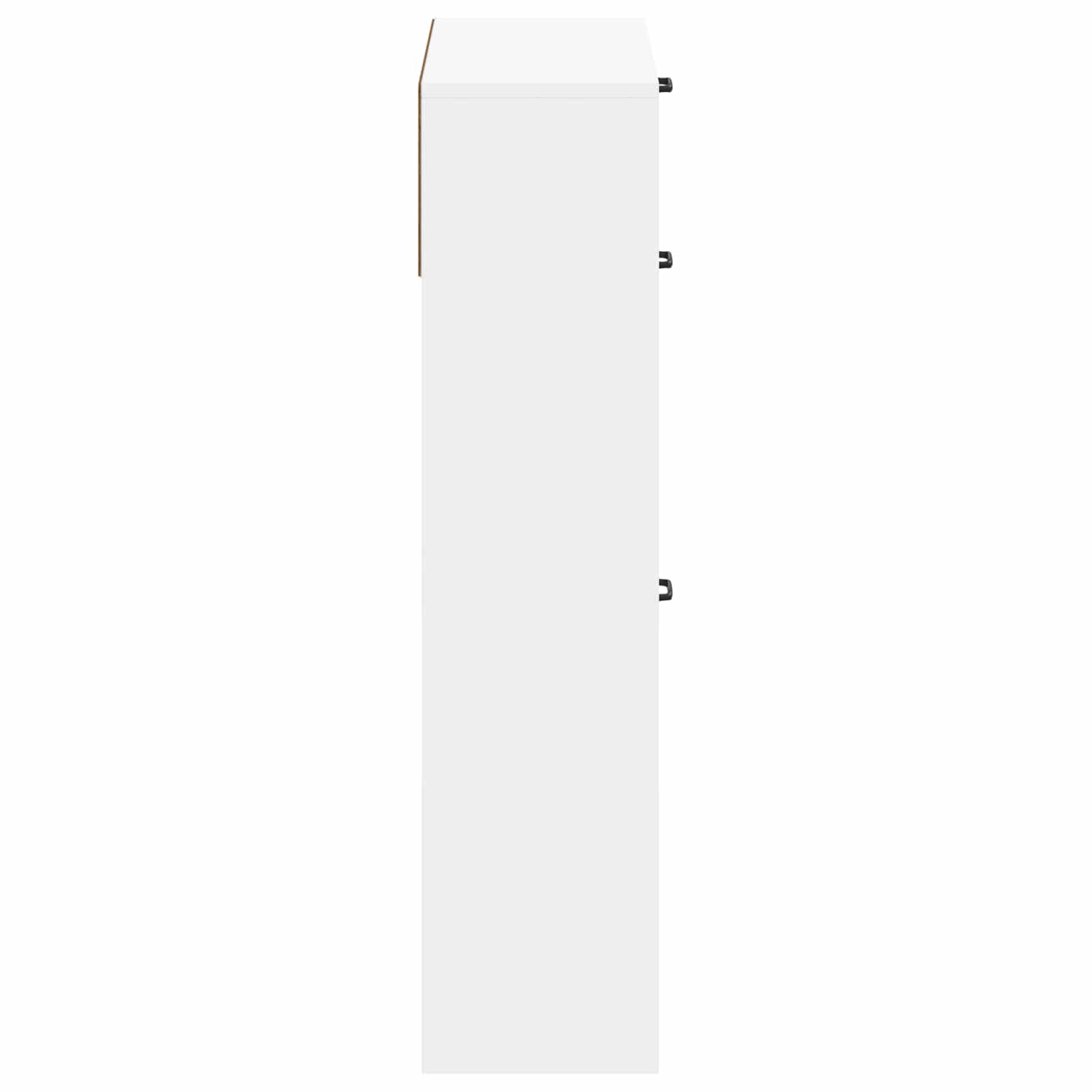 Schoenenkast UTRECHT 78 x 24 x 100 cm Bewerkt hout Wit is nu te koop bij PeponiXL, paradijselijk wonen!