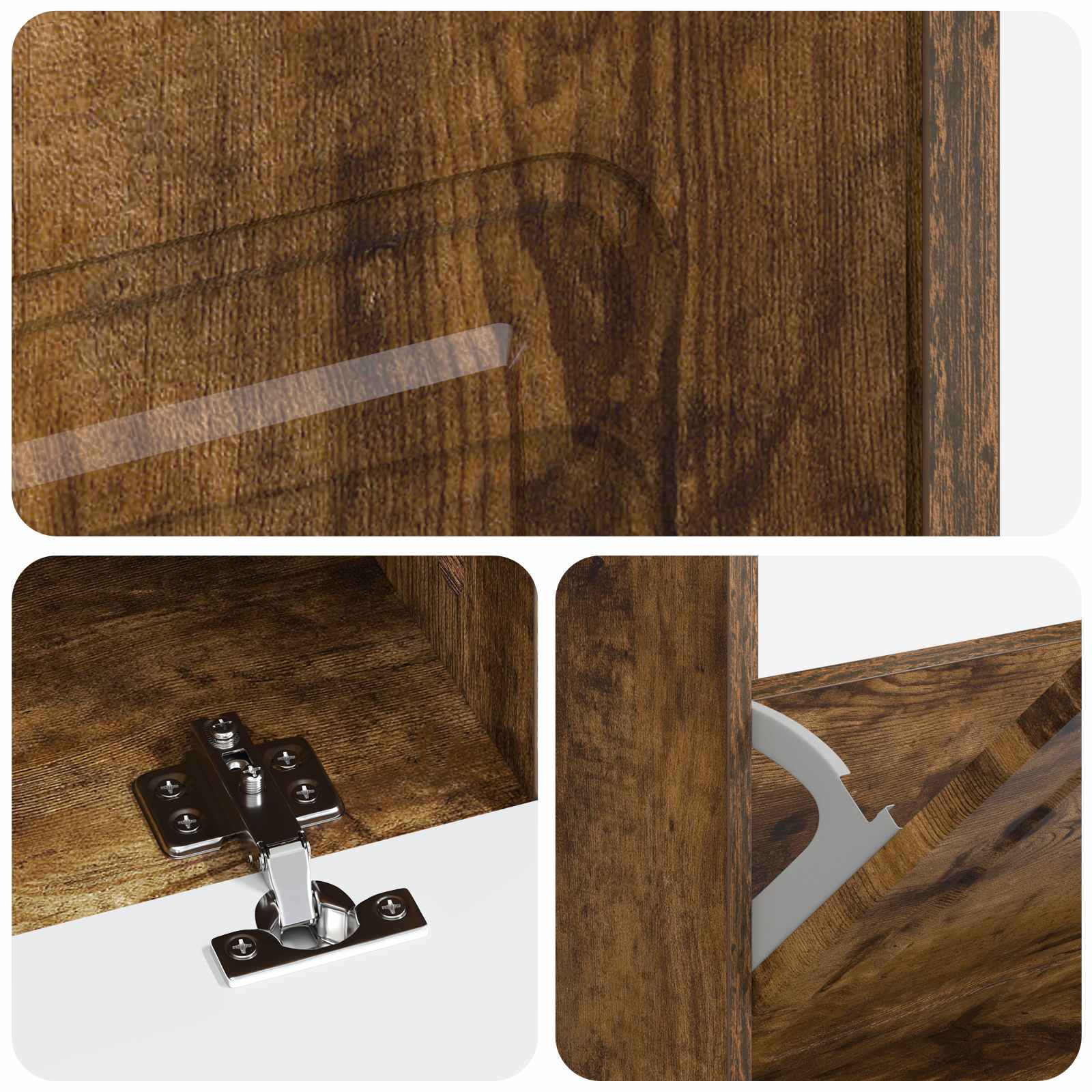 Schoenenkast UTRECHT 78 x 24 x 100 cm Bewerkt hout is nu te koop bij PeponiXL, paradijselijk wonen!