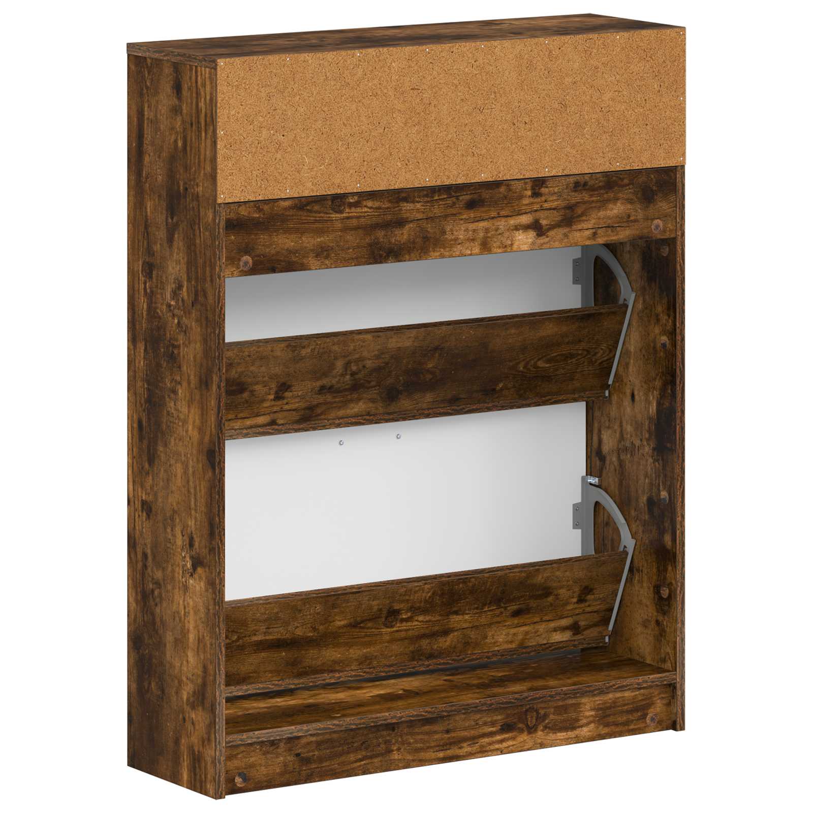 Schoenenkast UTRECHT 78 x 24 x 100 cm Bewerkt hout is nu te koop bij PeponiXL, paradijselijk wonen!