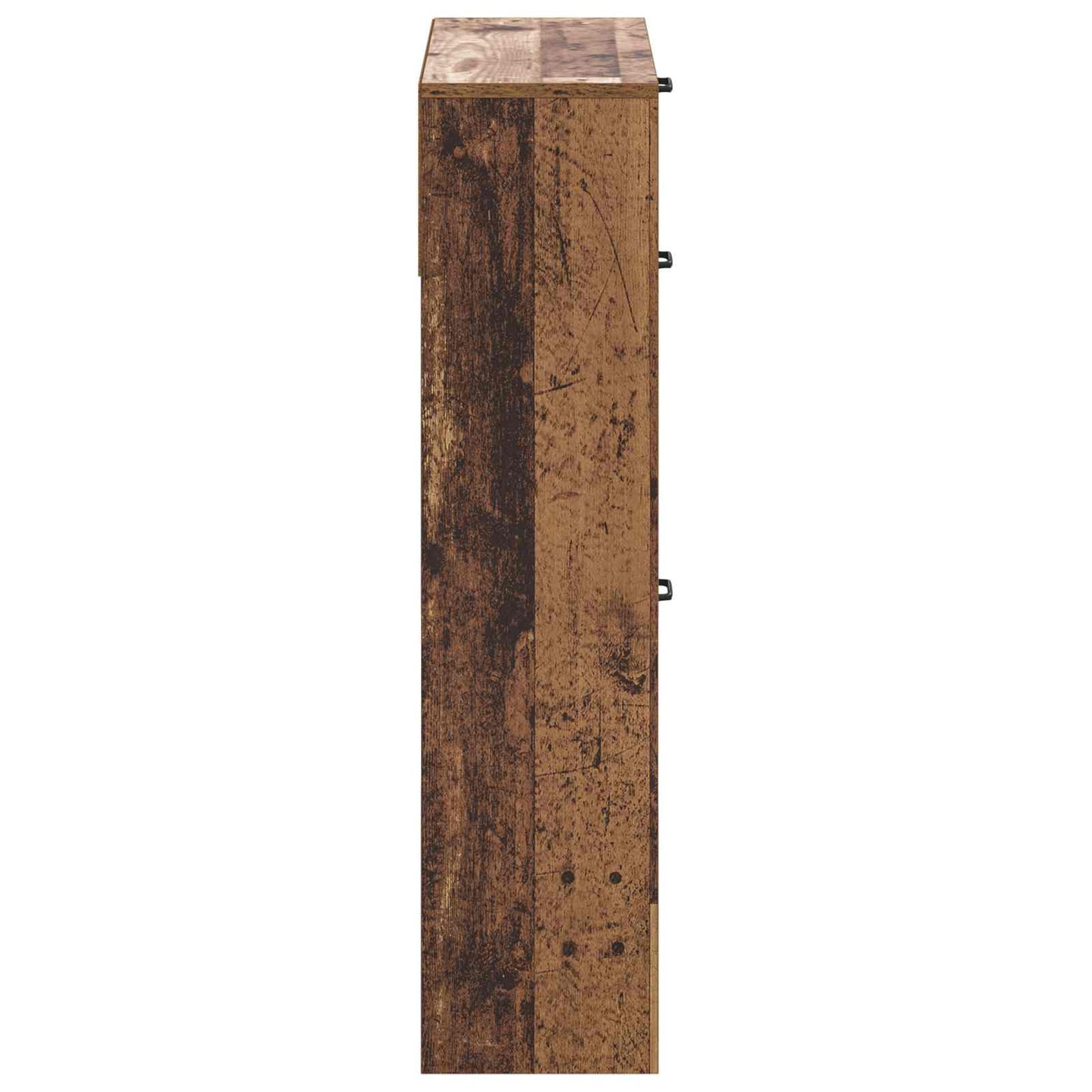 Schoenenkast UTRECHT 78 x 24 x 100 cm Bewerkt hout Oud hout is nu te koop bij PeponiXL, paradijselijk wonen!
