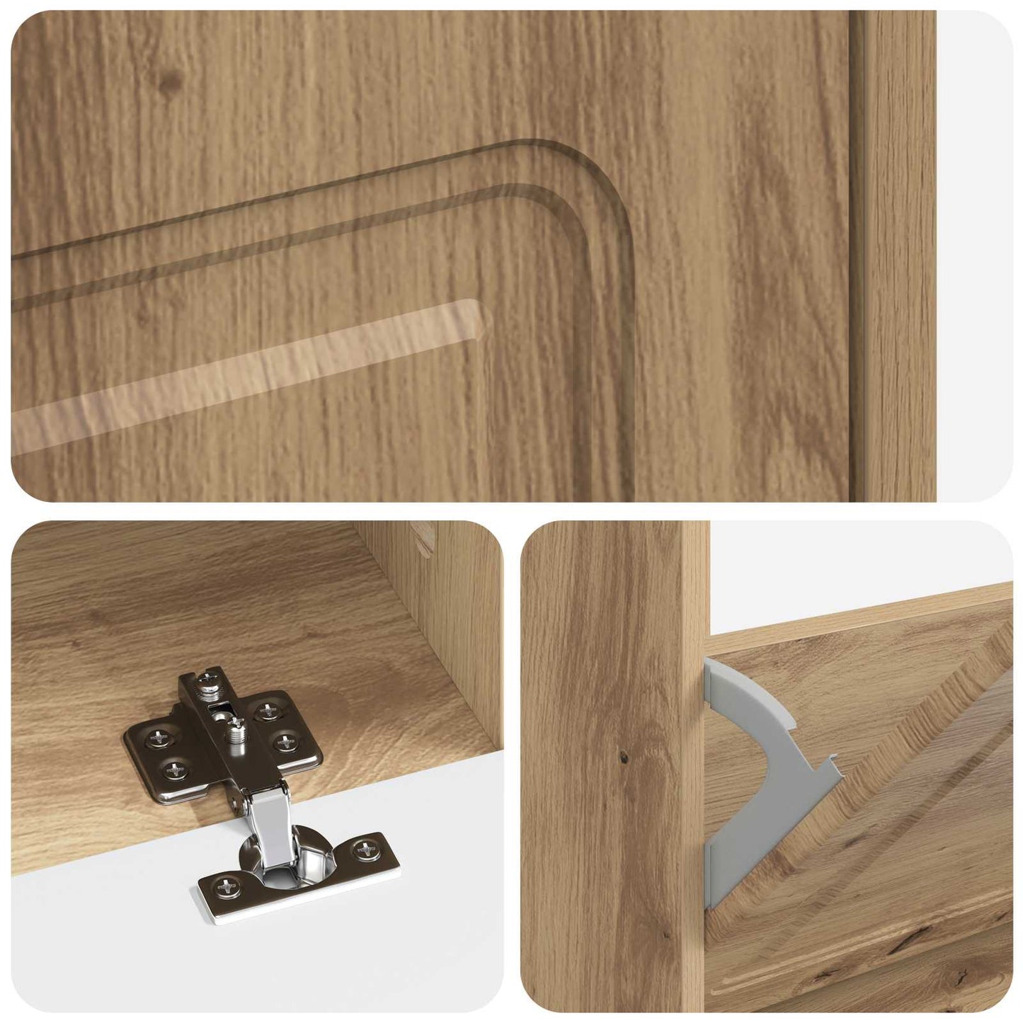 Schoenenkast UTRECHT 78 x 24 x 100 cm Bewerkt hout is nu te koop bij PeponiXL, paradijselijk wonen!