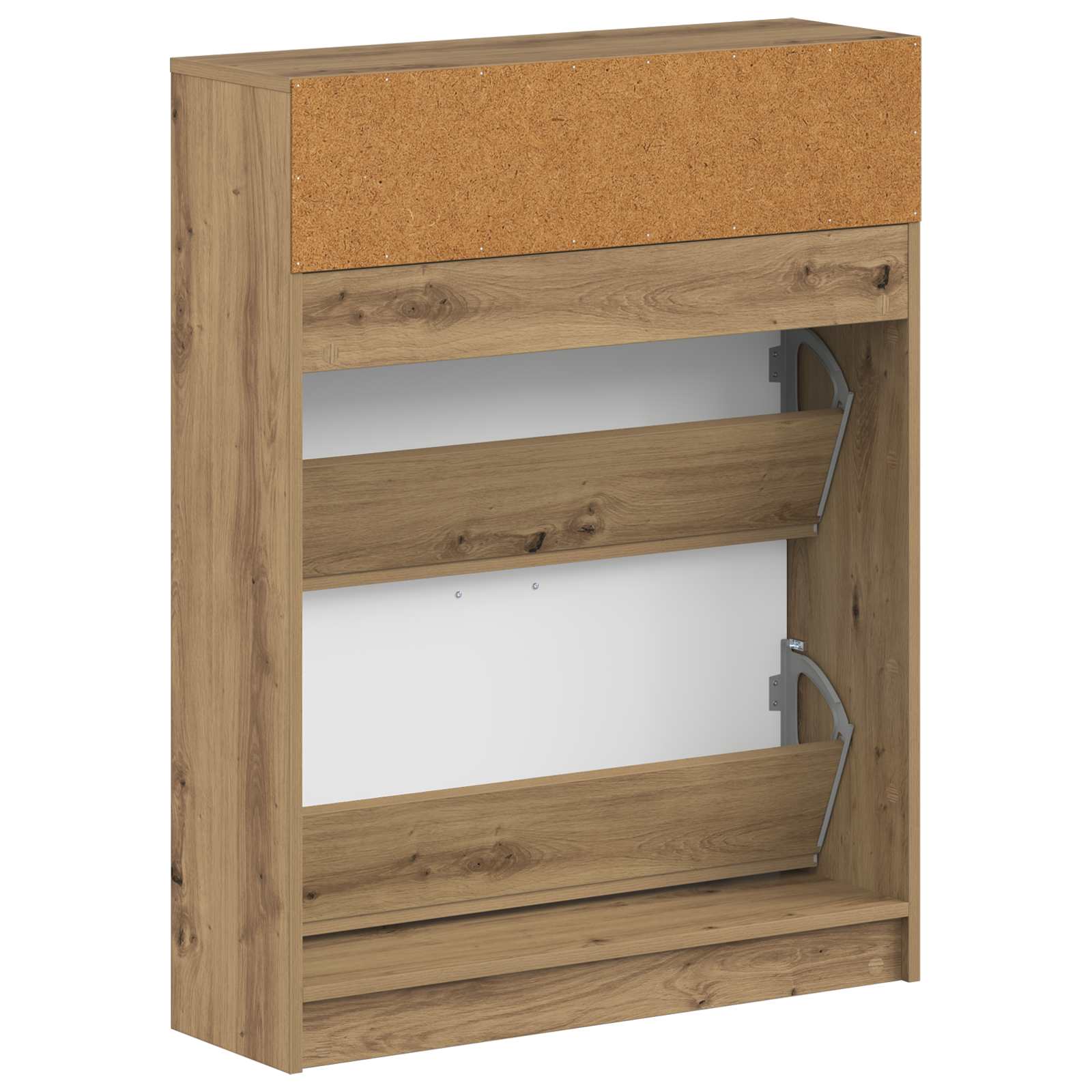 Schoenenkast UTRECHT 78 x 24 x 100 cm Bewerkt hout is nu te koop bij PeponiXL, paradijselijk wonen!
