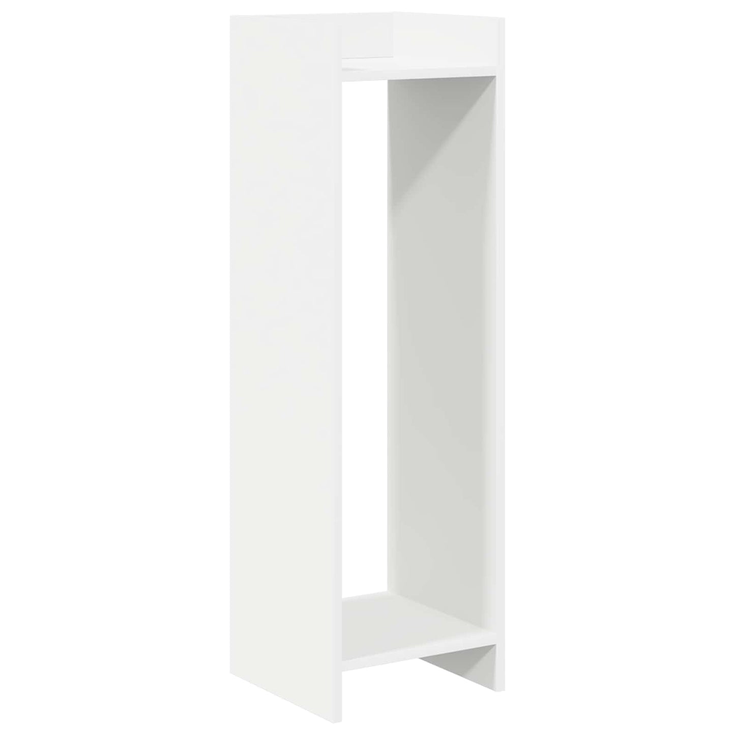 Plantenstandaard Wit 30 x 30 x 100 cm Geconstrueerd hout is nu te koop bij PeponiXL, paradijselijk wonen!