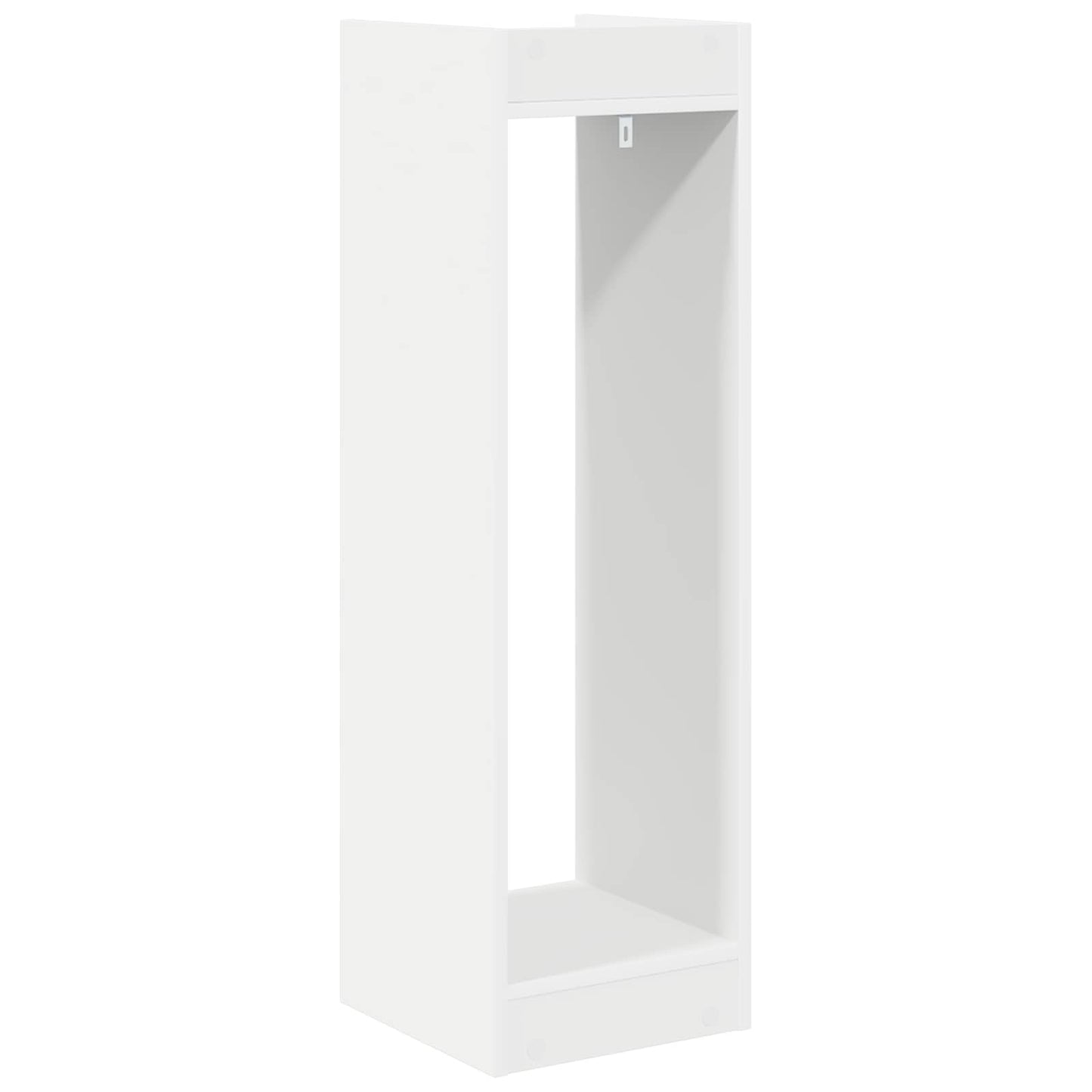 Plantenstandaard 2 pcs Wit 30 x 30 x 100 cm Geconstrueerd hout is nu te koop bij PeponiXL, paradijselijk wonen!