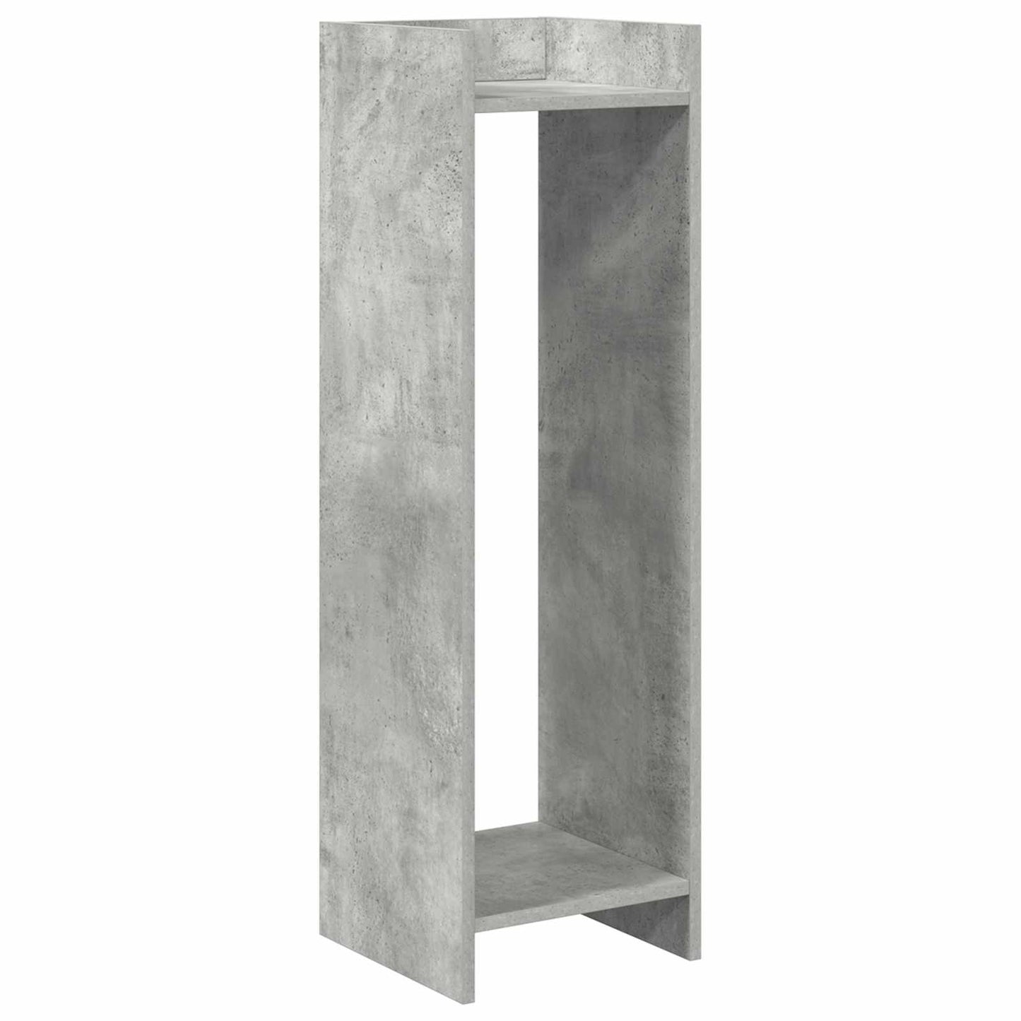Plantenstandaard met plank Beton Grijs 30 x 30 x 100 cm is nu te koop bij PeponiXL, paradijselijk wonen!