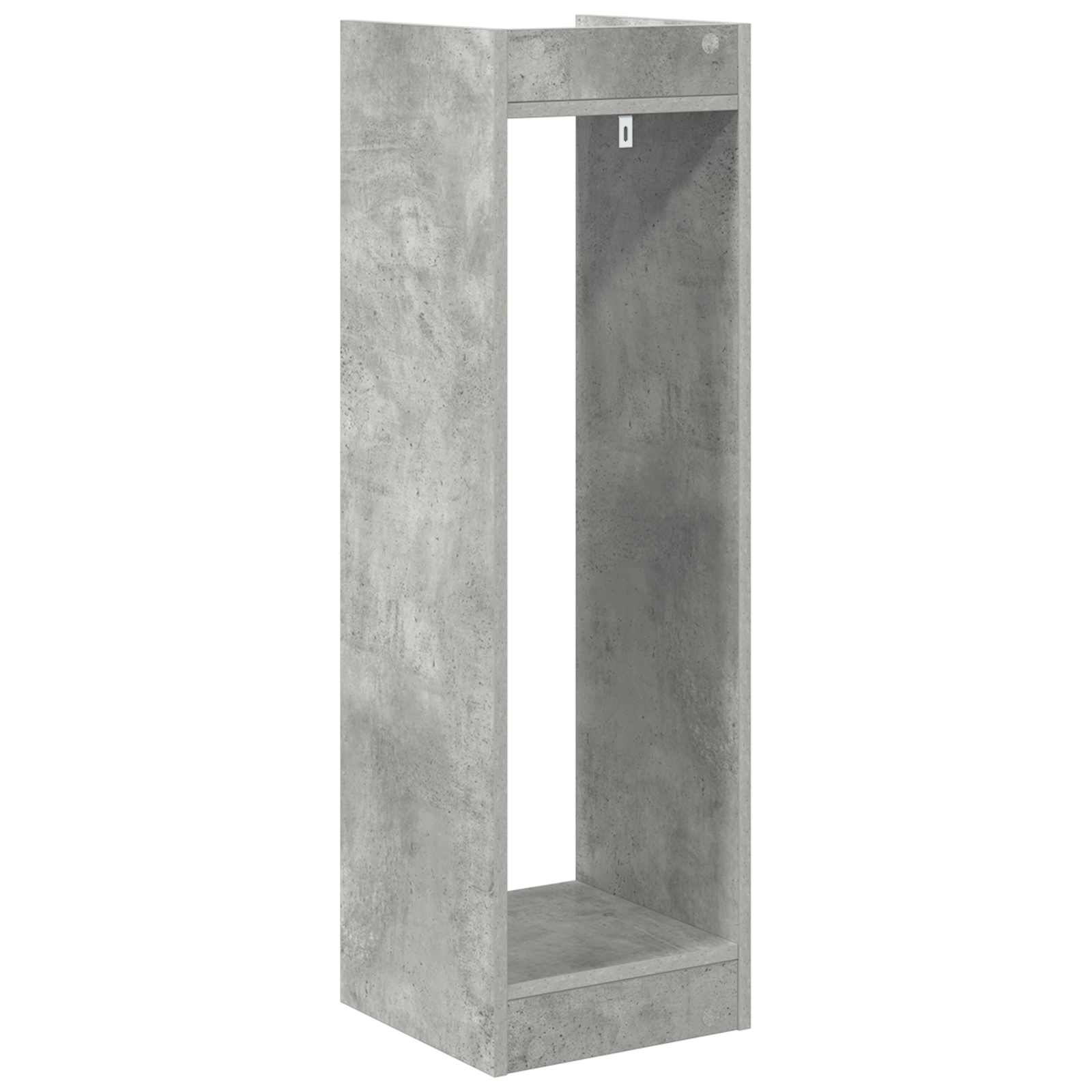 Plantenstandaard met plank 2 pcs Beton Grijs 30 x 30 x 100 cm is nu te koop bij PeponiXL, paradijselijk wonen!