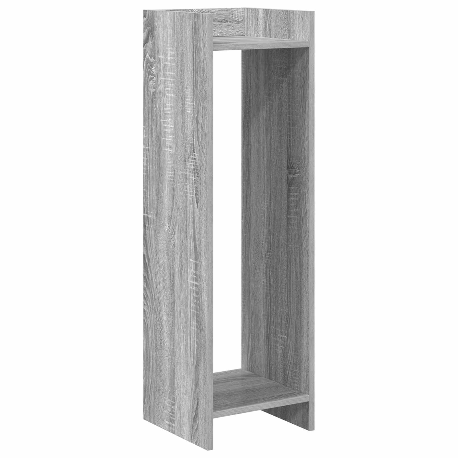 Plantenstandaard met plank Grijze Sonoma 30 x 30 x 100 cm is nu te koop bij PeponiXL, paradijselijk wonen!