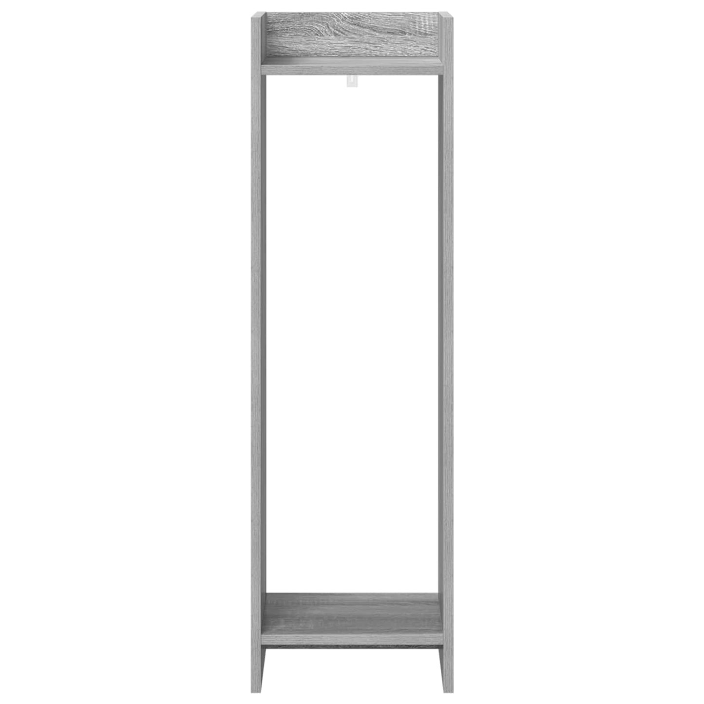 Plantenstandaard met plank Grijze Sonoma 30 x 30 x 100 cm is nu te koop bij PeponiXL, paradijselijk wonen!