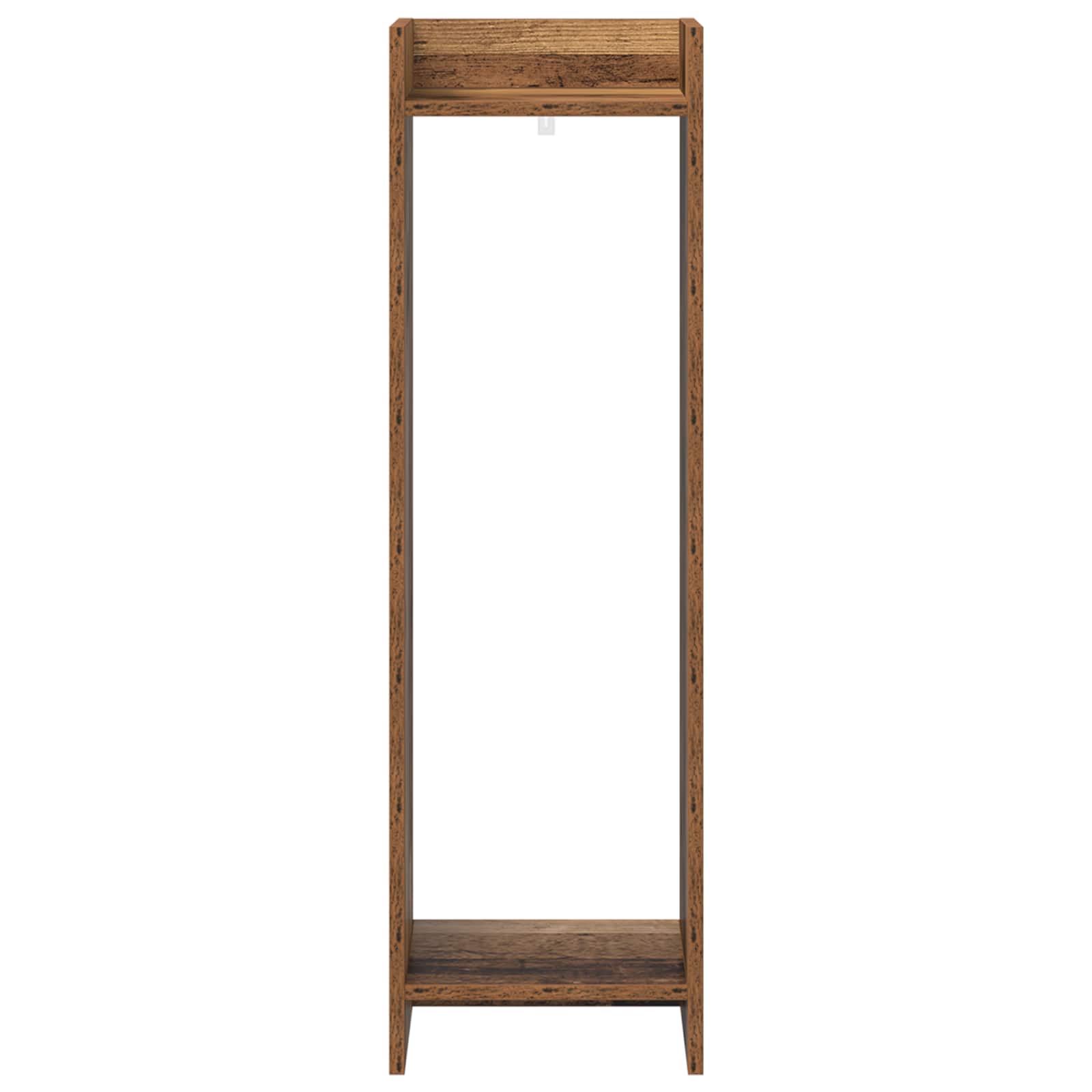 Plantenstandaard Oudhout 30 x 30 x 100 cm Geconstrueerd hout is nu te koop bij PeponiXL, paradijselijk wonen!