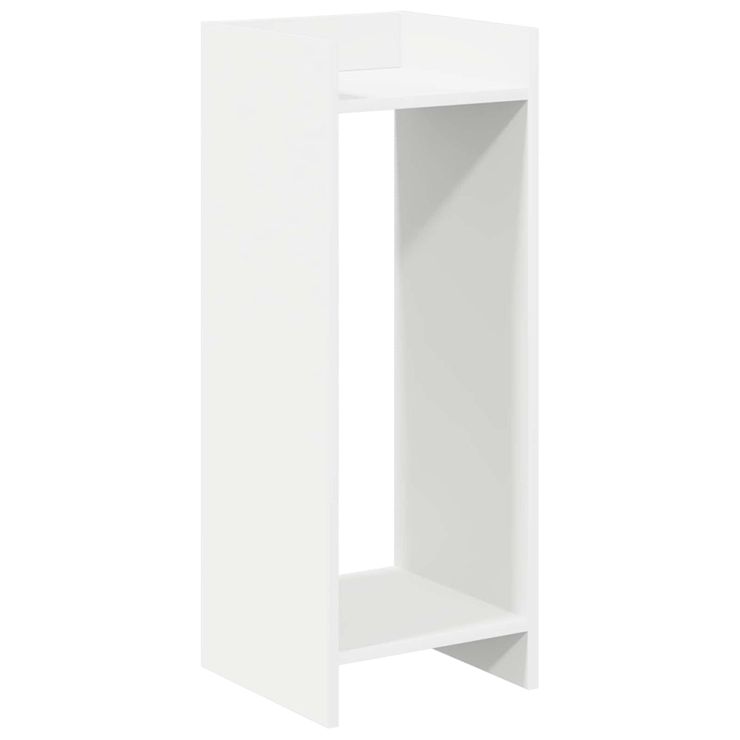 Plantenstandaard Wit 30 x 30 x 80 cm Geconstrueerd hout is nu te koop bij PeponiXL, paradijselijk wonen!