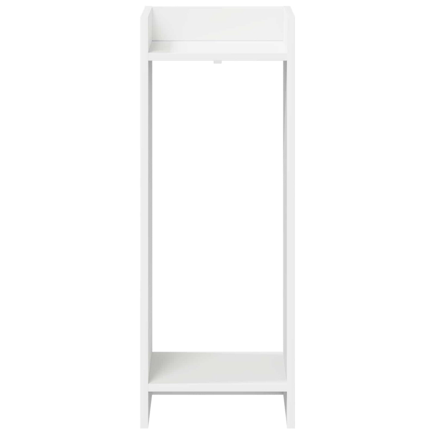 Plantenstandaard 2 pcs Wit 30 x 30 x 80 cm Geconstrueerd hout is nu te koop bij PeponiXL, paradijselijk wonen!