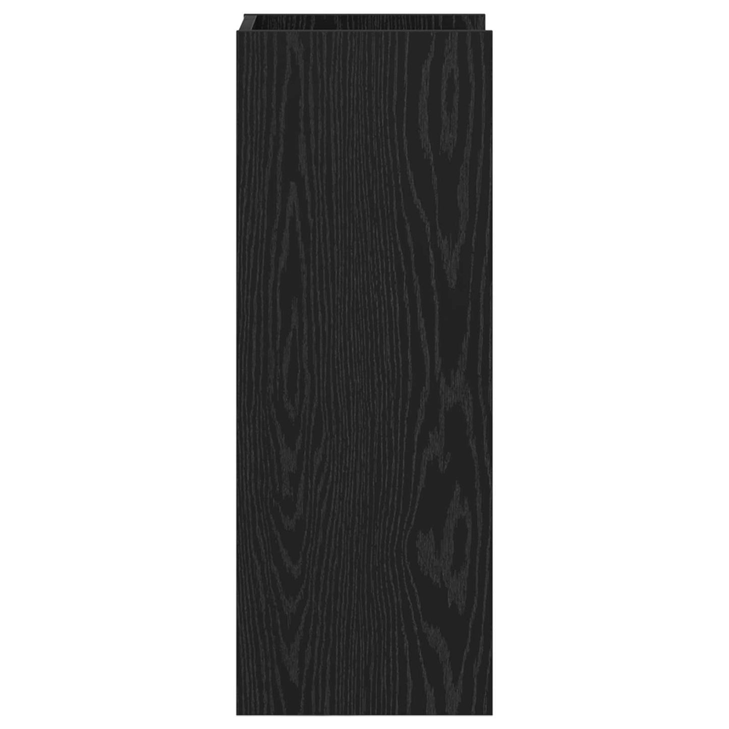 Plantenstandaard met plank 2 pcs Zwarte Eik 30 x 30 x 80 cm is nu te koop bij PeponiXL, paradijselijk wonen!