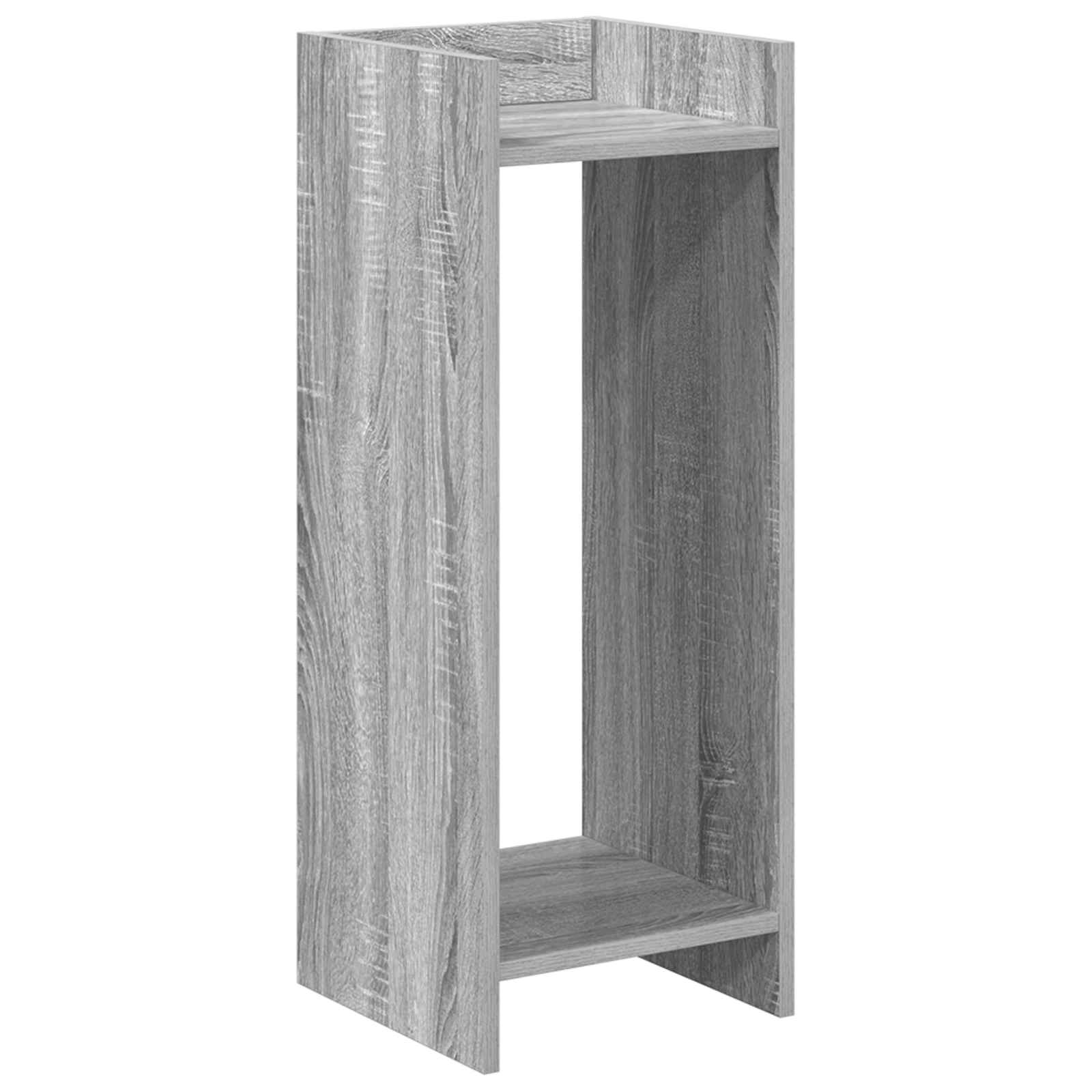 Plantenstandaard met plank Grijze Sonoma 30 x 30 x 80 cm is nu te koop bij PeponiXL, paradijselijk wonen!