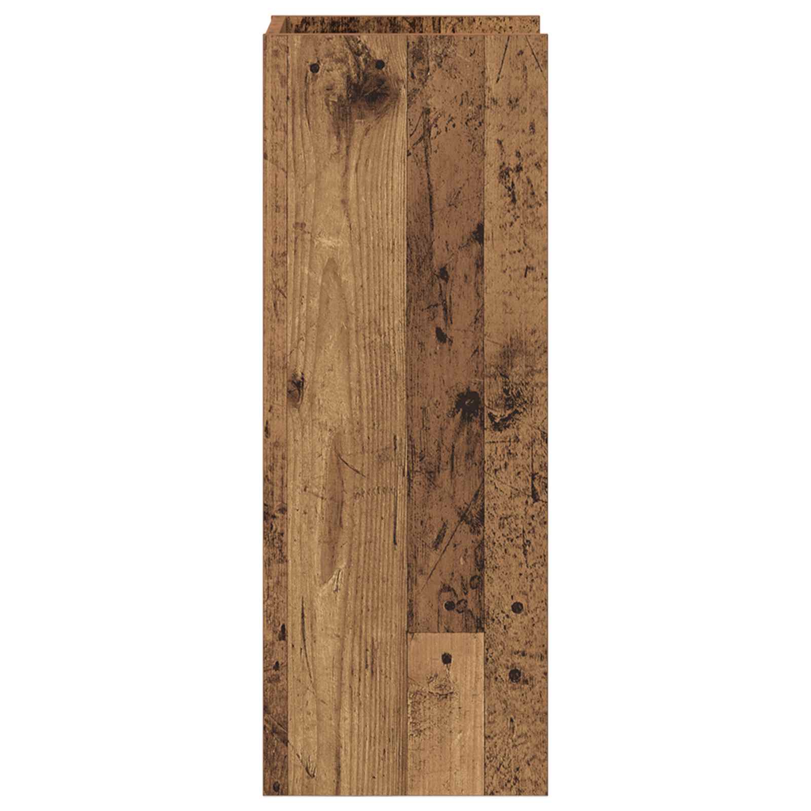 Plantenstandaard met plank 2 pcs Oudhout 30 x 30 x 80 cm is nu te koop bij PeponiXL, paradijselijk wonen!