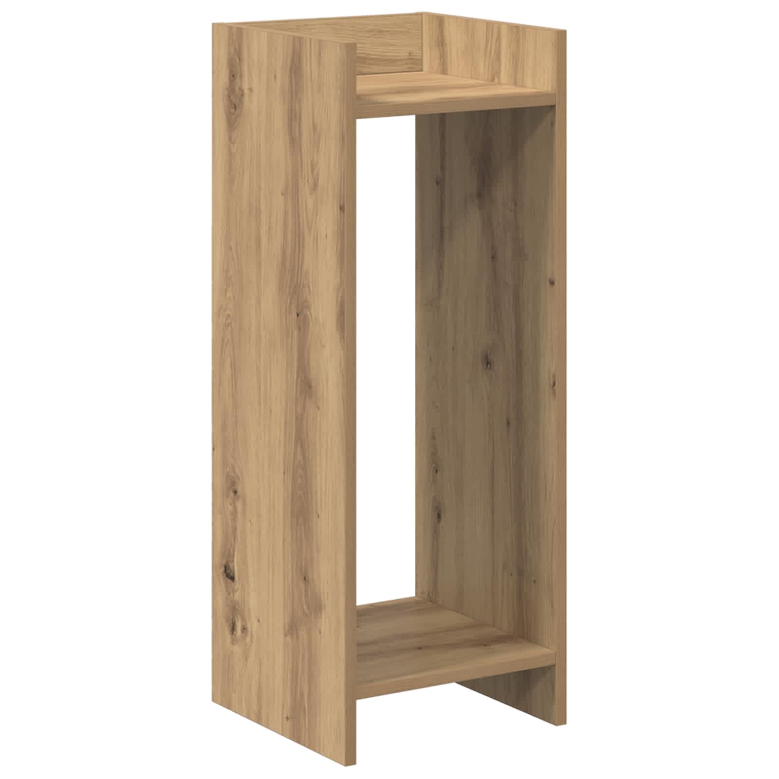 Plantenstandaard met plank 2 pcs Artisan Eik 30 x 30 x 80 cm is nu te koop bij PeponiXL, paradijselijk wonen!