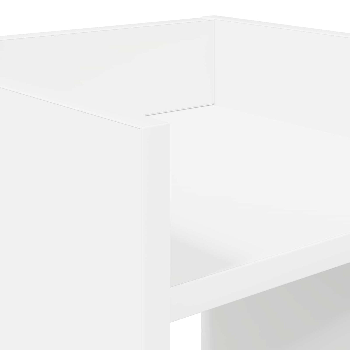 Plantenstandaard 2 pcs Wit 30 x 30 x 60 cm Geconstrueerd hout is nu te koop bij PeponiXL, paradijselijk wonen!