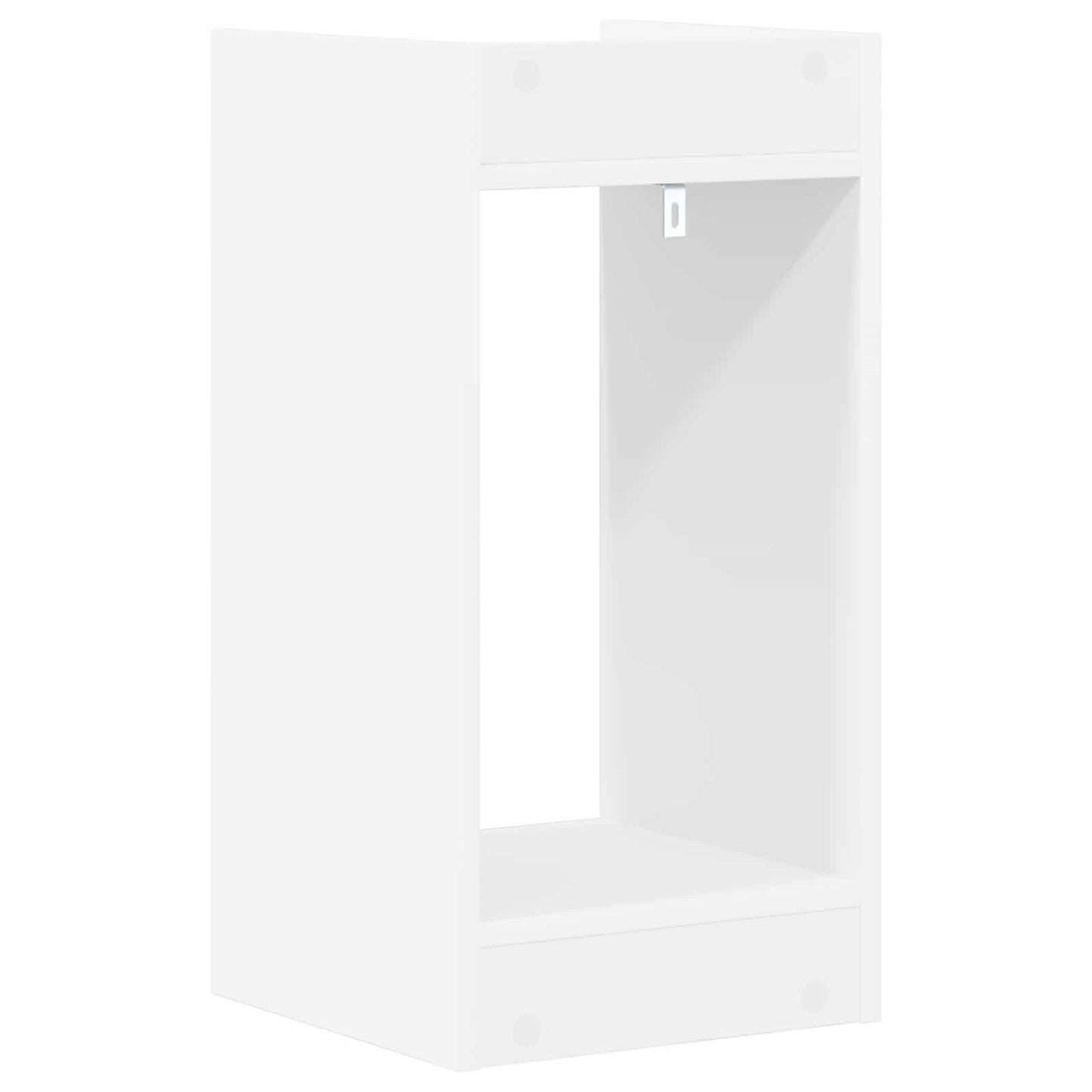 Plantenstandaard 2 pcs Wit 30 x 30 x 60 cm Geconstrueerd hout is nu te koop bij PeponiXL, paradijselijk wonen!