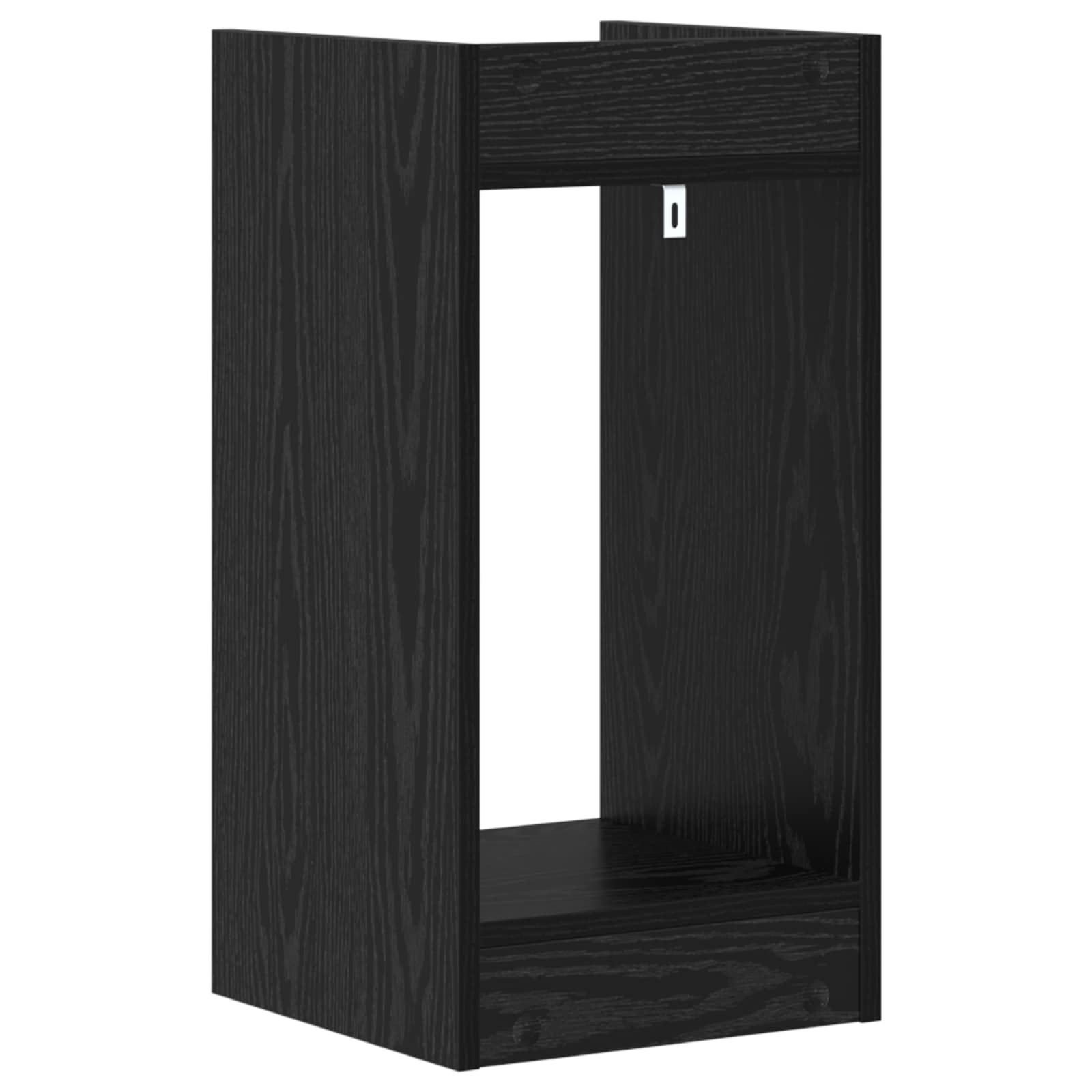 Plantenstandaard Zwarte Eik 30 x 30 x 60 cm Geconstrueerd hout is nu te koop bij PeponiXL, paradijselijk wonen!