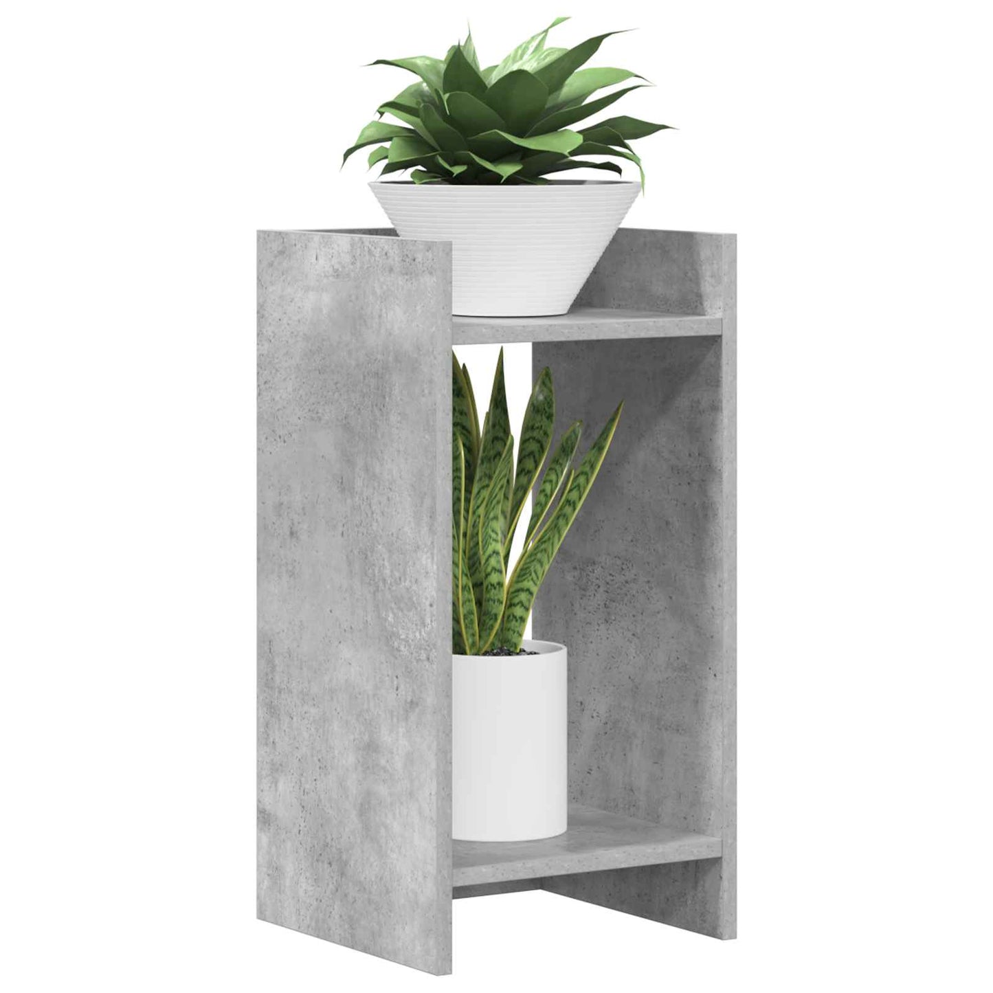 Plantenstandaard Beton Grijs 30 x 30 x 60 cm Geconstrueerd hout is nu te koop bij PeponiXL, paradijselijk wonen!