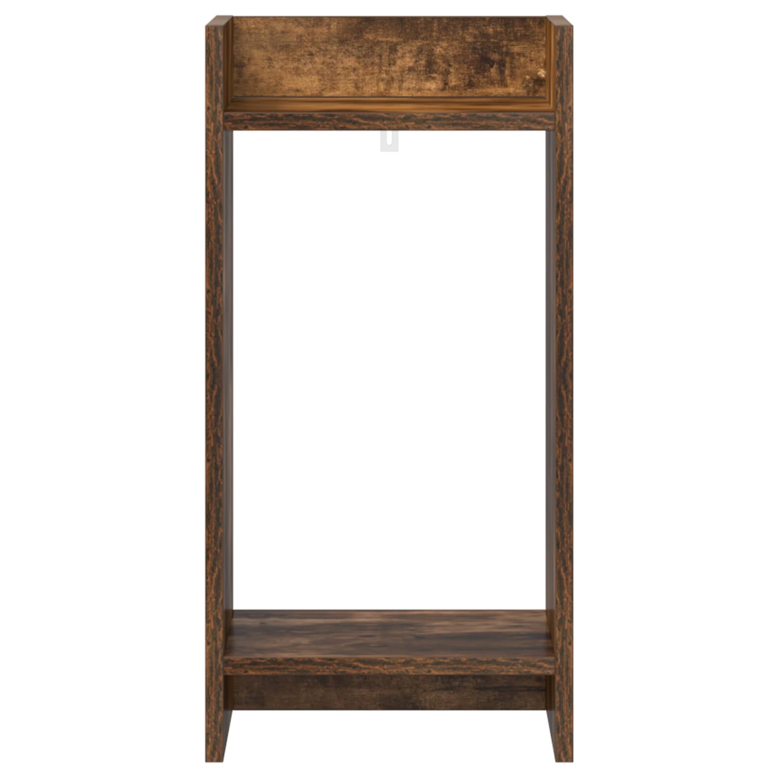 Plantenstandaard met plank 2 pcs Gerookte Eik 30 x 30 x 60 cm is nu te koop bij PeponiXL, paradijselijk wonen!