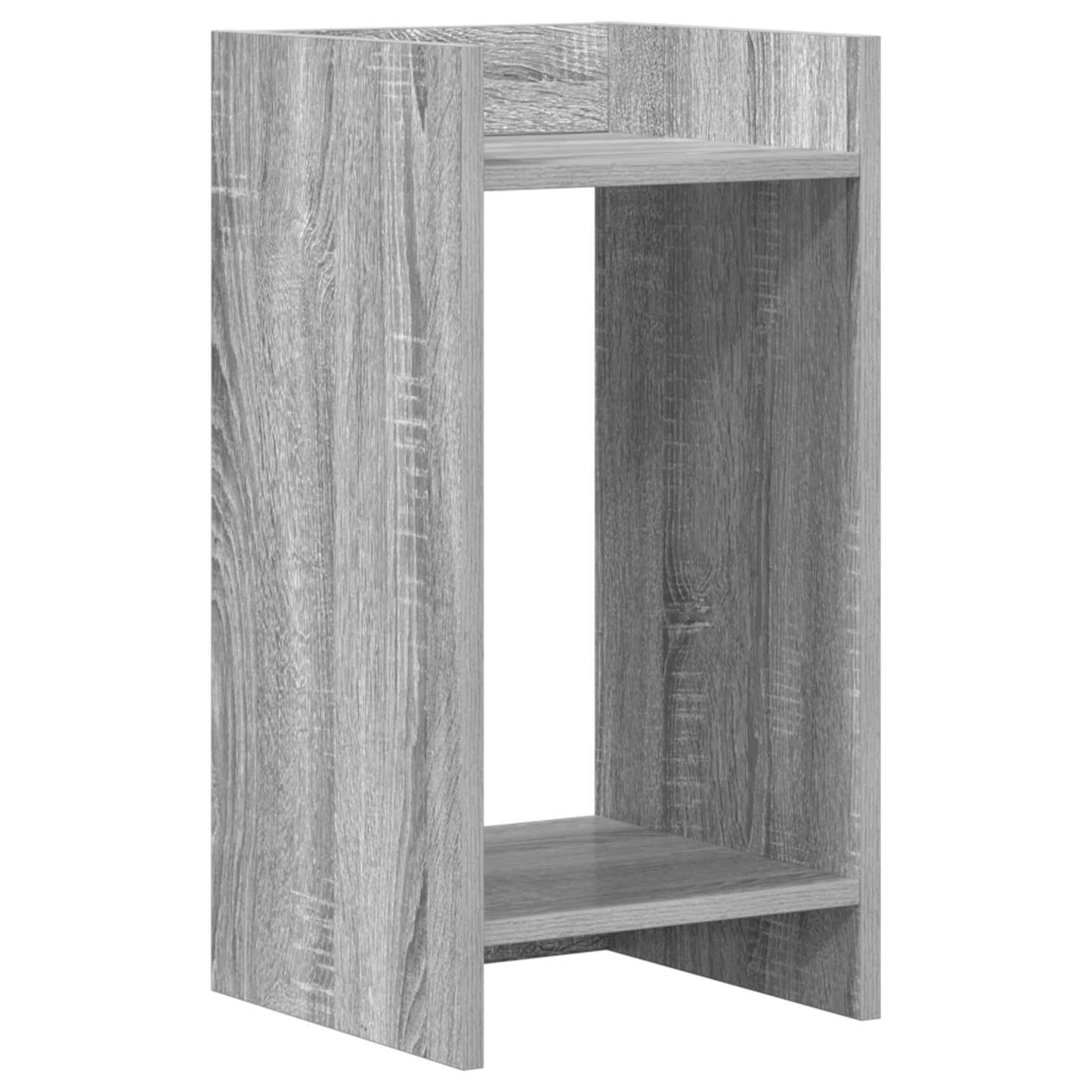 Plantenstandaard met plank Grijze Sonoma 30 x 30 x 60 cm is nu te koop bij PeponiXL, paradijselijk wonen!