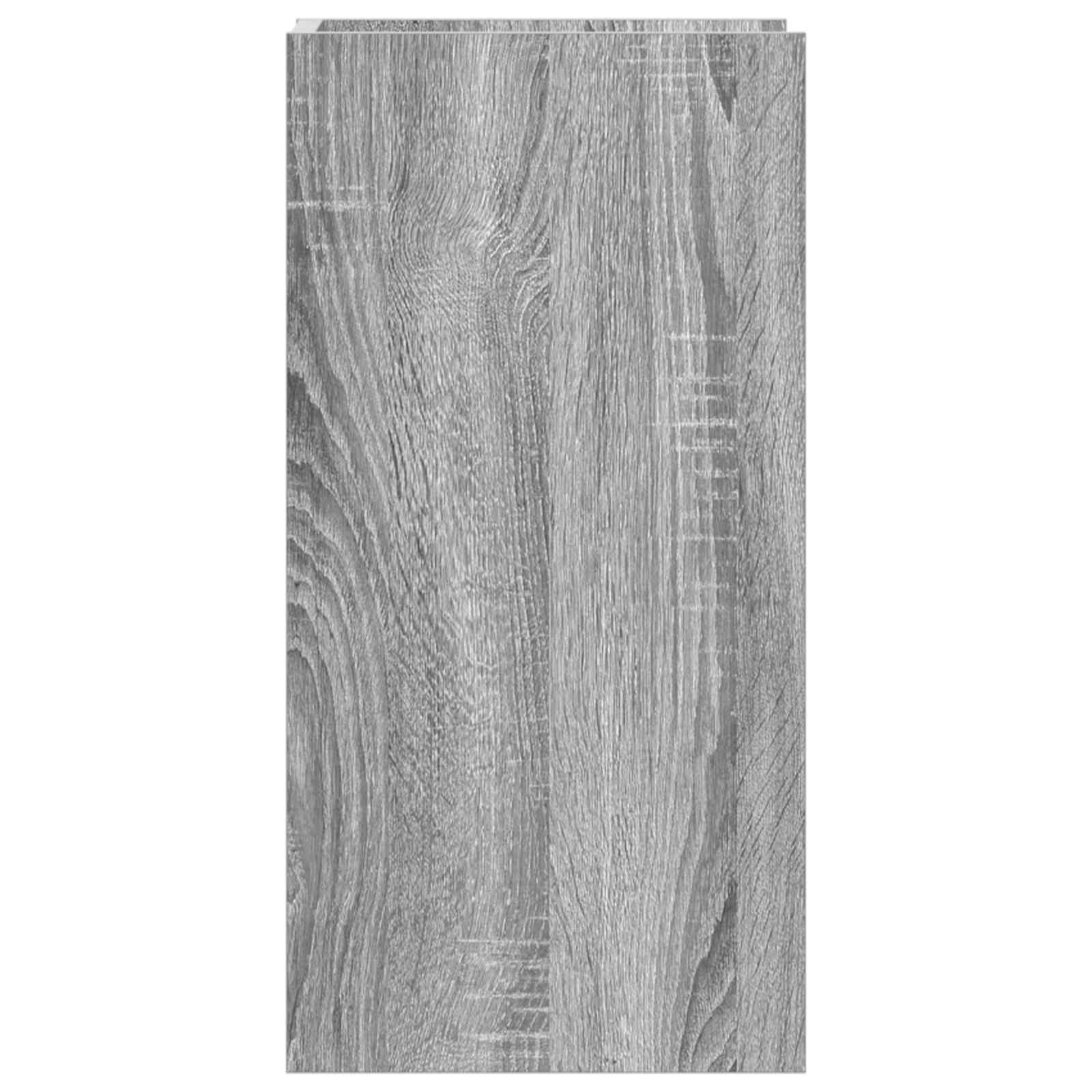 Plantenstandaard met plank 2 pcs Grijze Sonoma 30 x 30 x 60 cm is nu te koop bij PeponiXL, paradijselijk wonen!