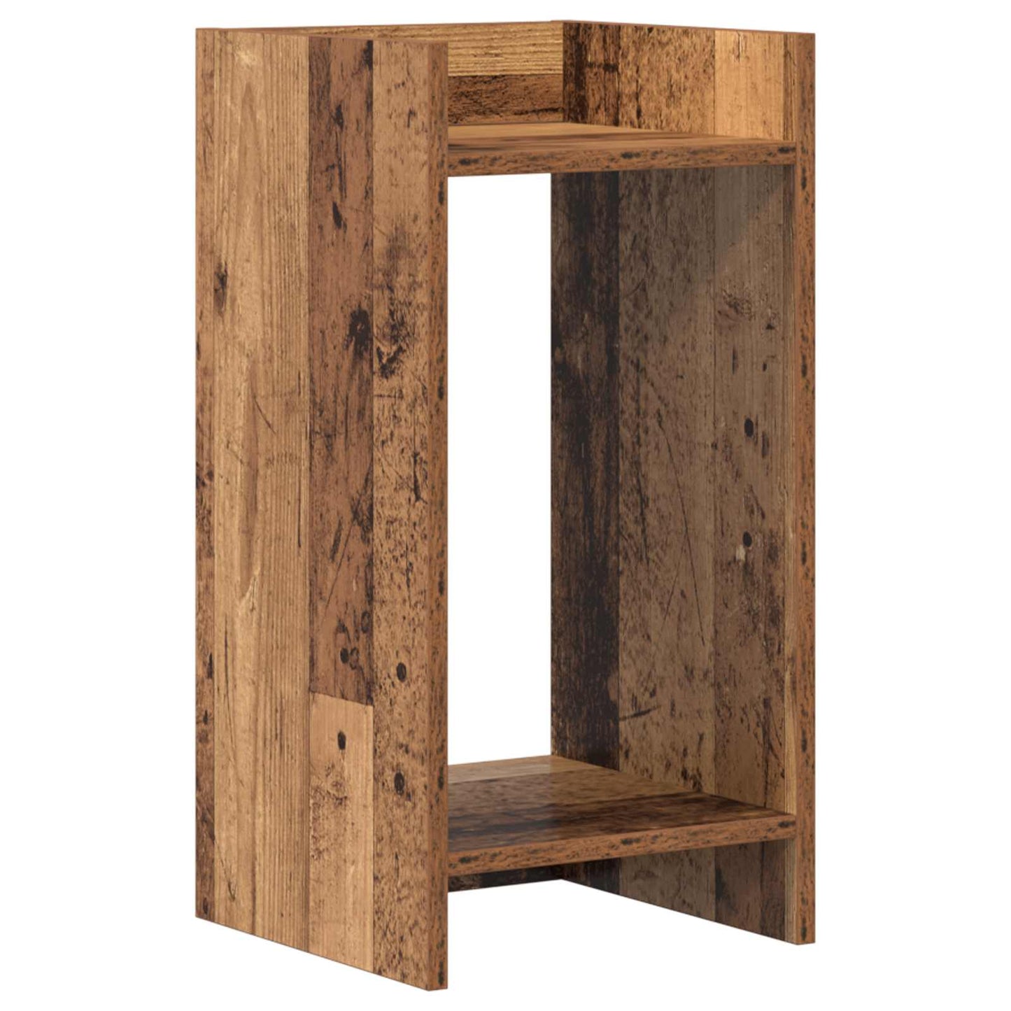 Plantenstandaard Oudhout 30 x 30 x 60 cm Geconstrueerd hout is nu te koop bij PeponiXL, paradijselijk wonen!