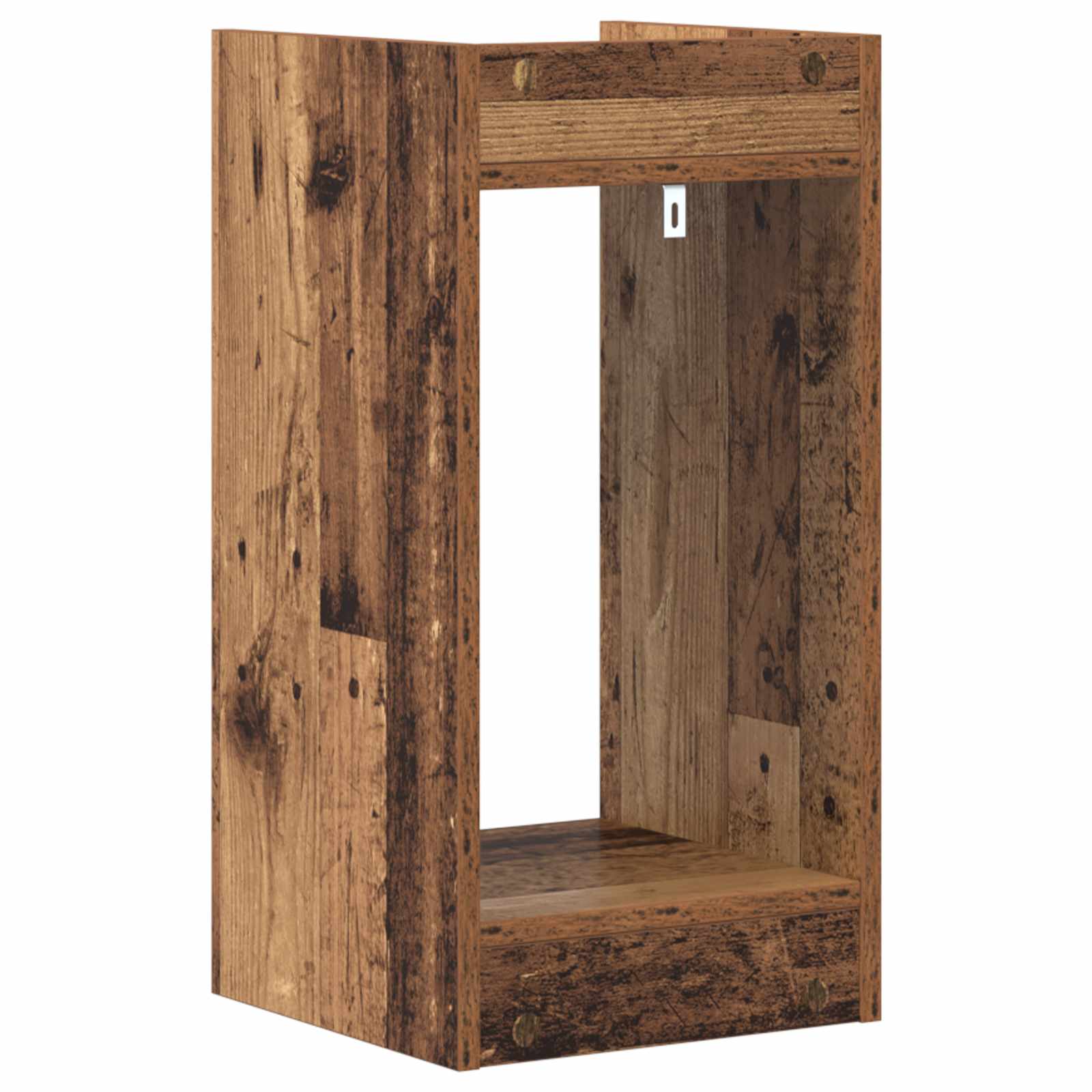 Plantenstandaard met plank 2 pcs Oudhout 30 x 30 x 60 cm is nu te koop bij PeponiXL, paradijselijk wonen!