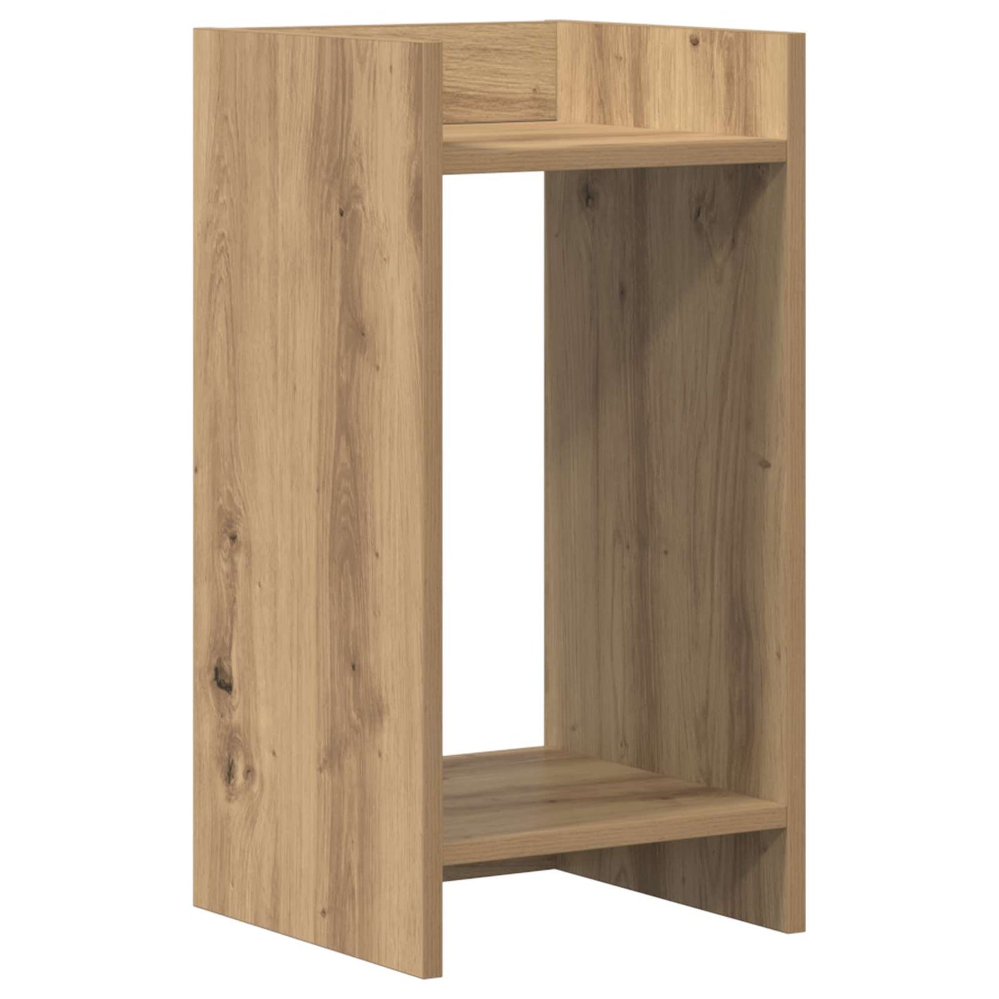 Plantenstandaard Artisan Eik 30 x 30 x 60 cm Geconstrueerd hout is nu te koop bij PeponiXL, paradijselijk wonen!