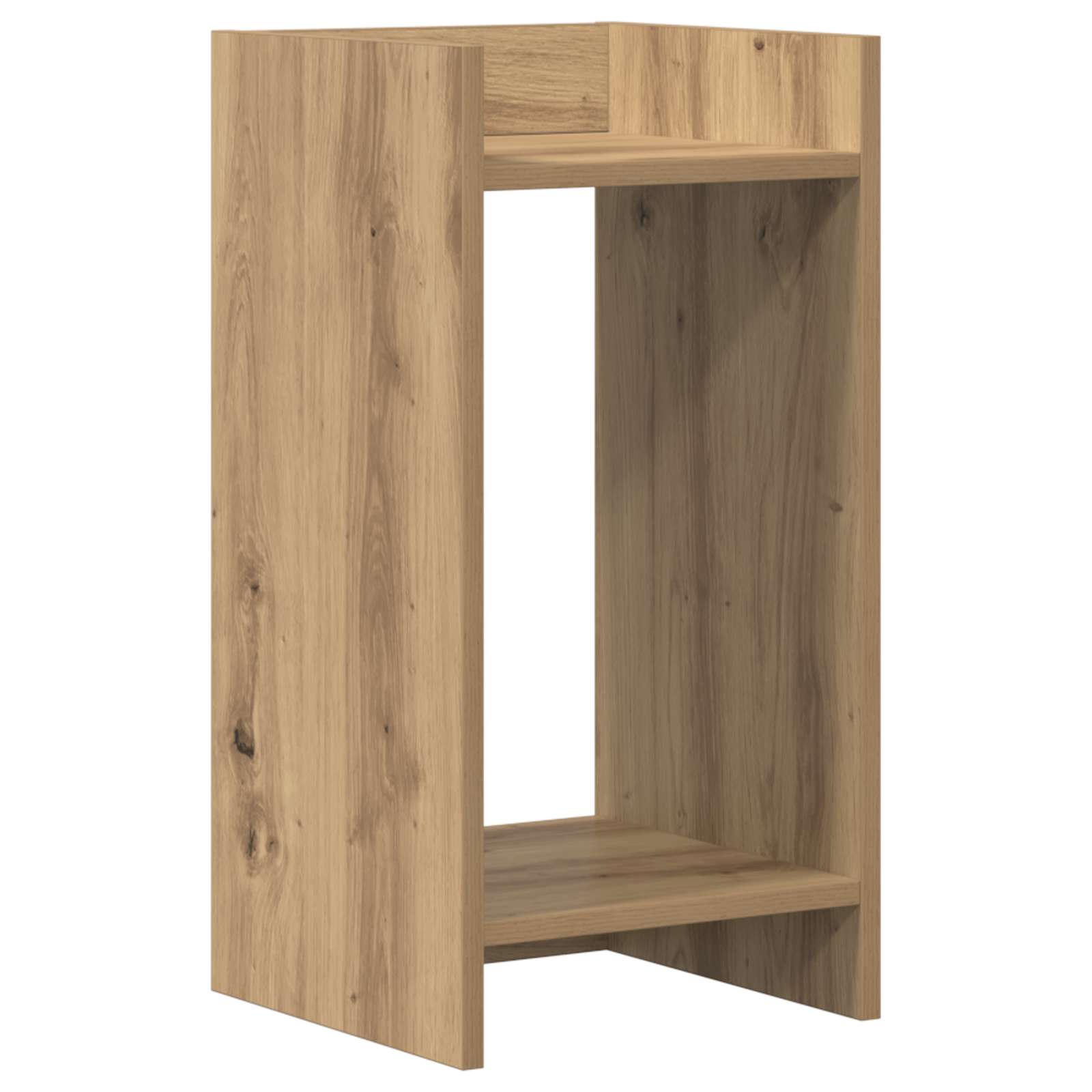Plantenstandaard met plank 2 pcs Artisan Eik 30 x 30 x 60 cm is nu te koop bij PeponiXL, paradijselijk wonen!
